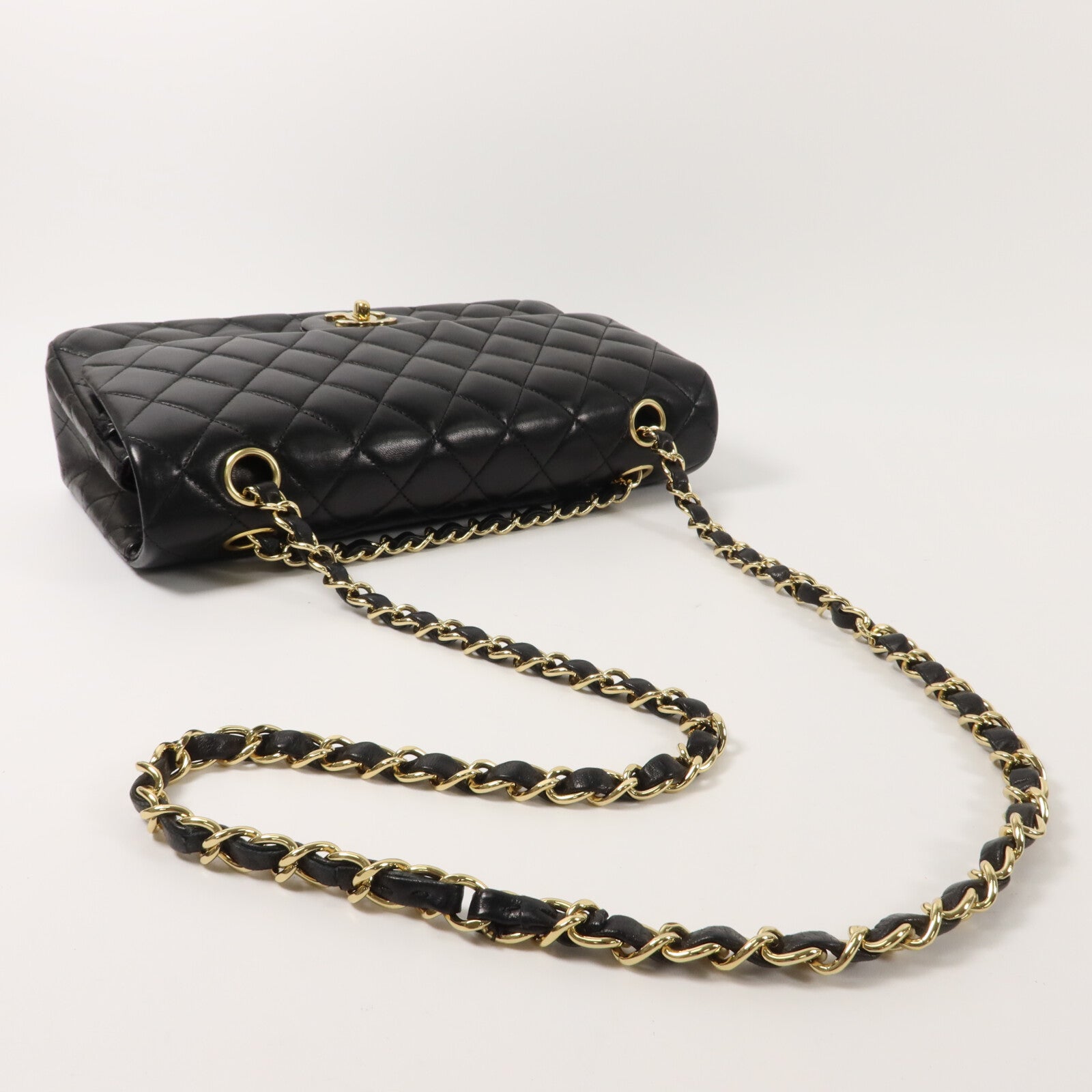 CHANEL 羊皮皮革Classic 25鏈帶肩背袋