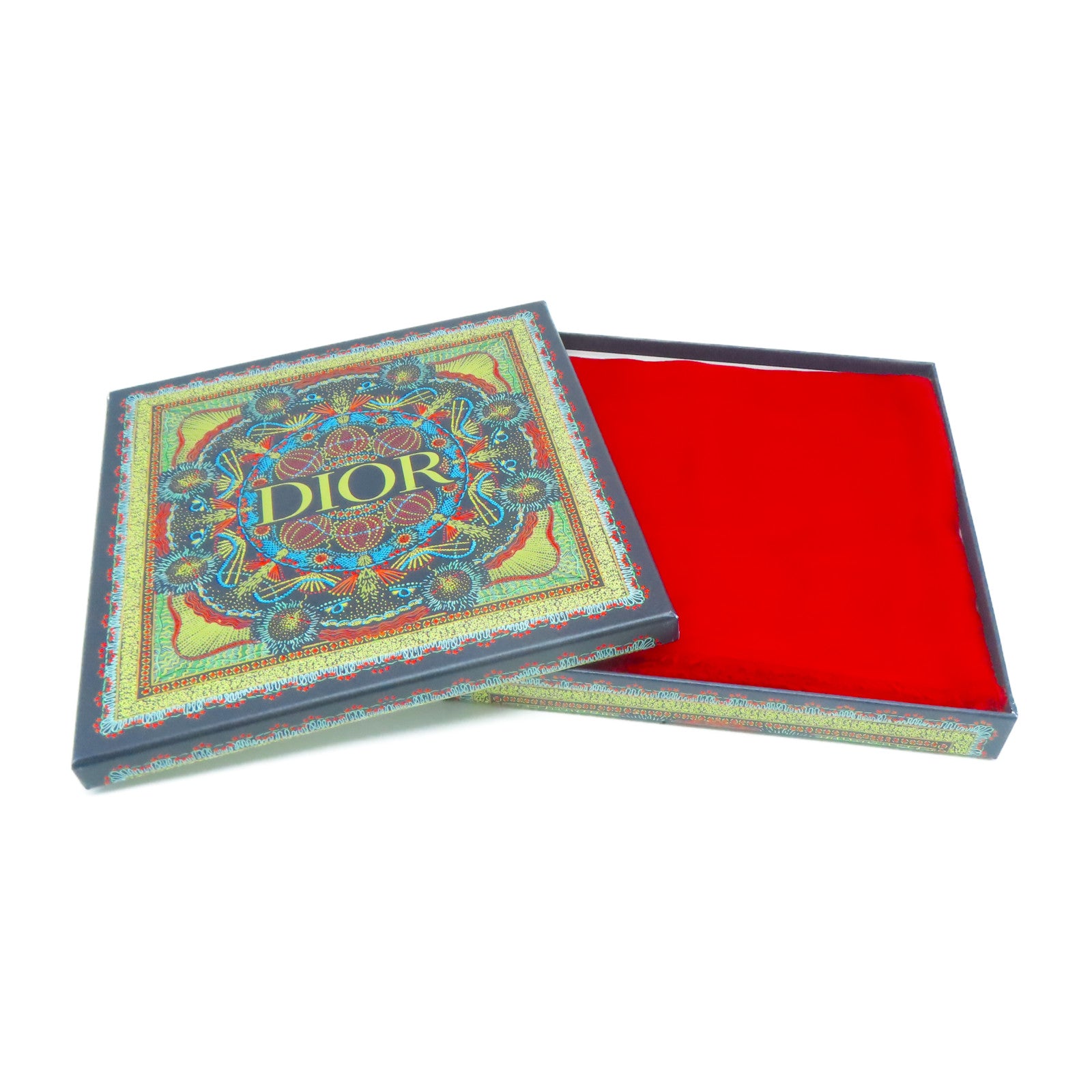 Dior 【激減優惠】羊絨Scarf圍巾紅色
