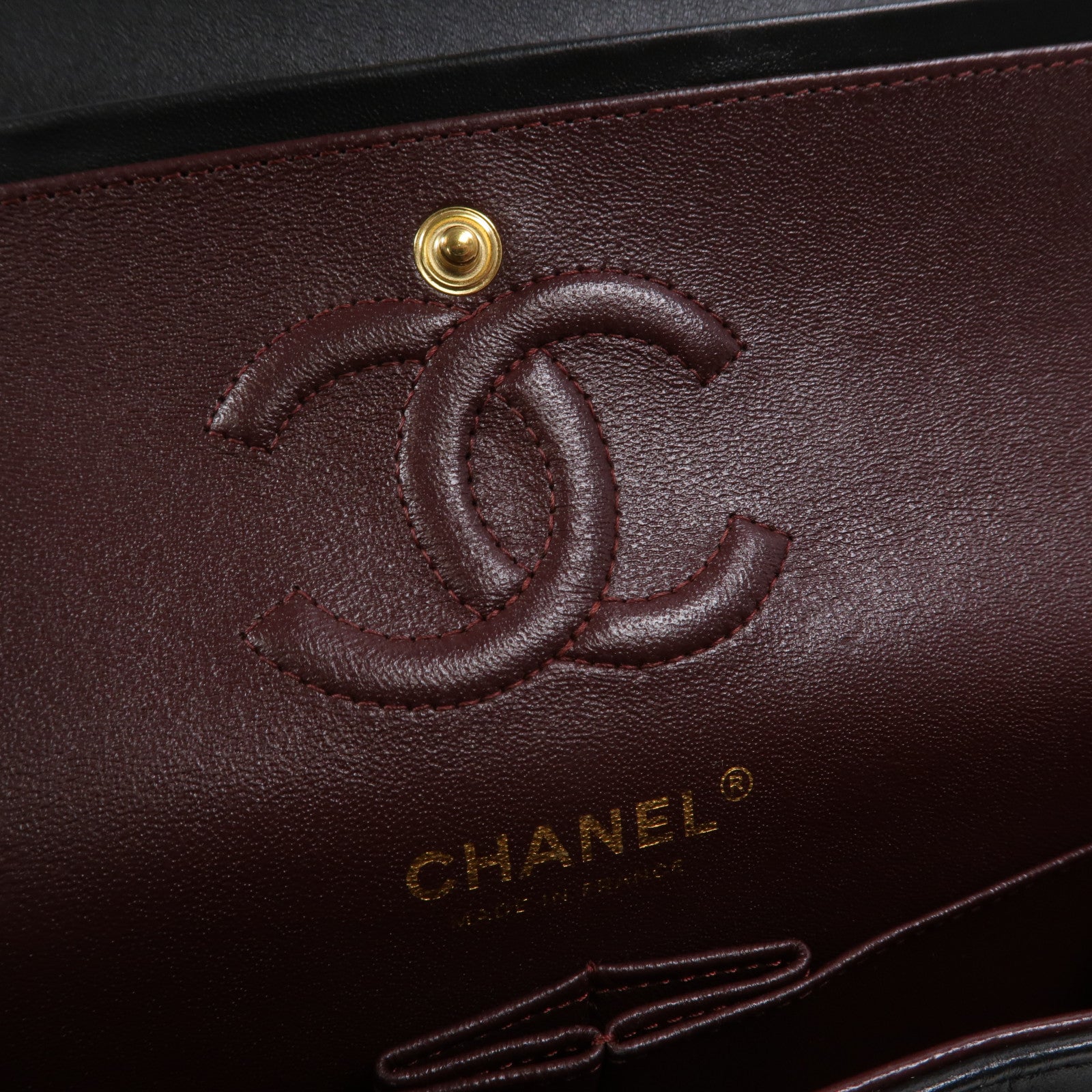 CHANEL 羊皮皮革Classic 23鏈帶肩背袋