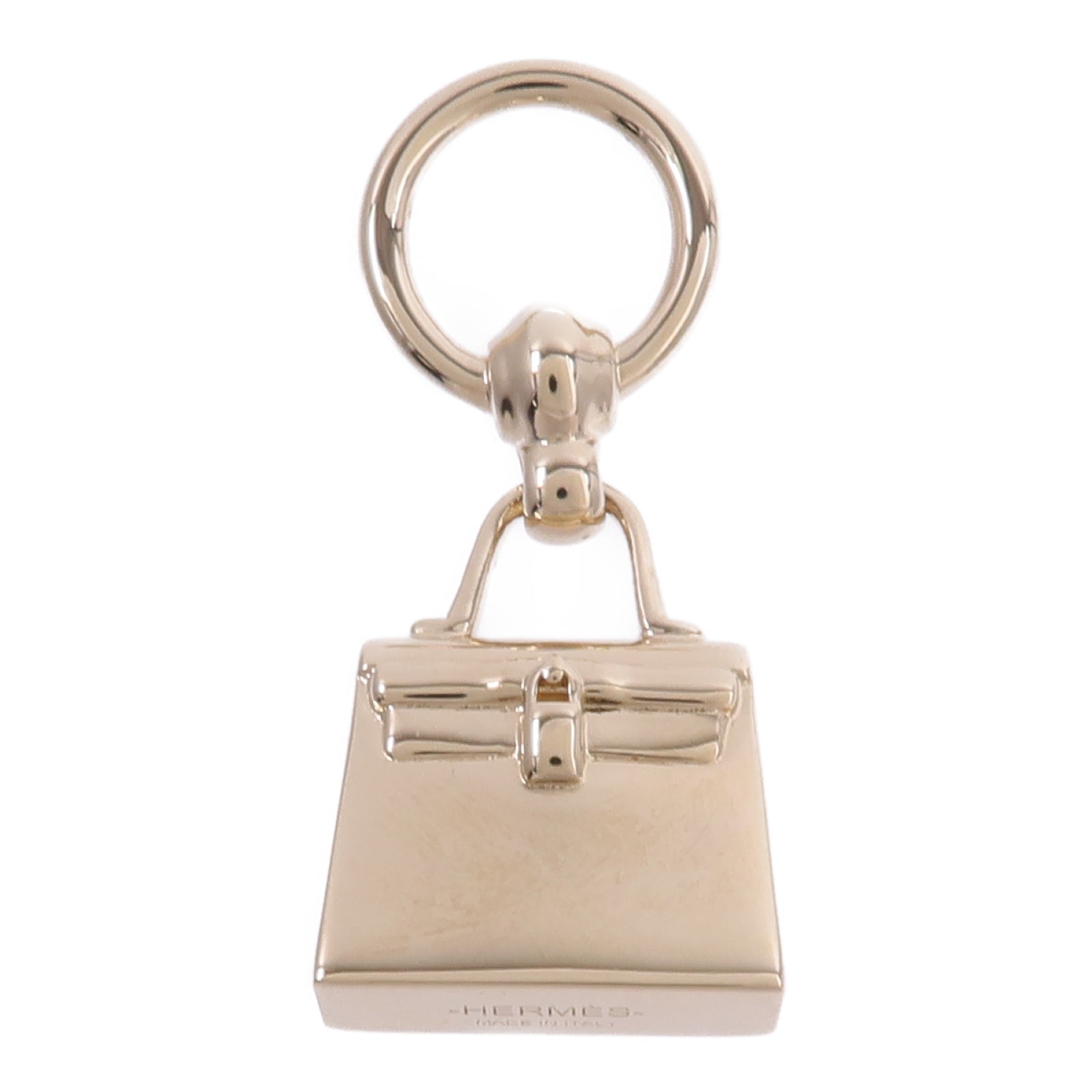 HERMES 金屬Mini Kelly Twilly Ring絲巾扣