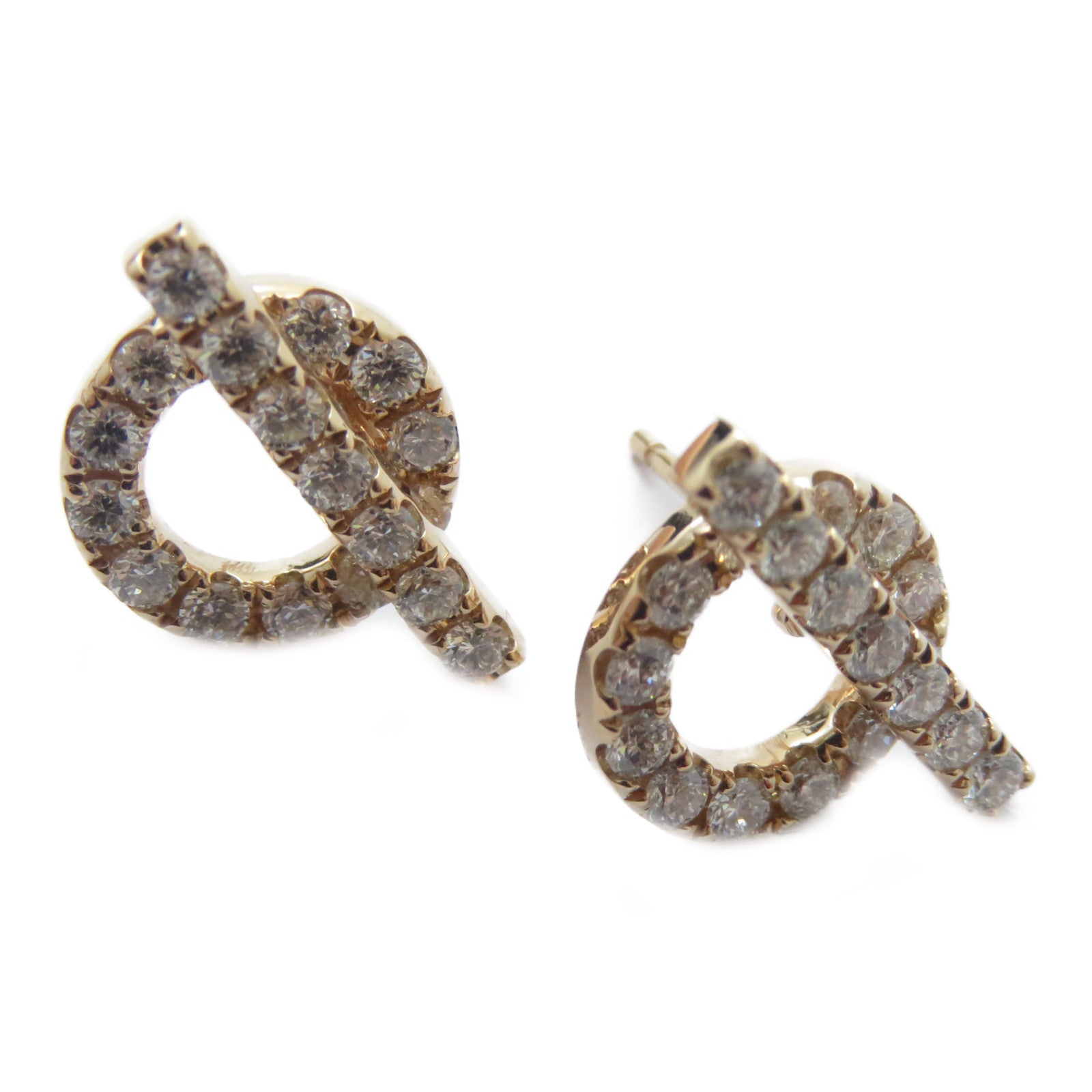 JEWELRY 18K玫瑰金Diamond Earrings鑽石耳環