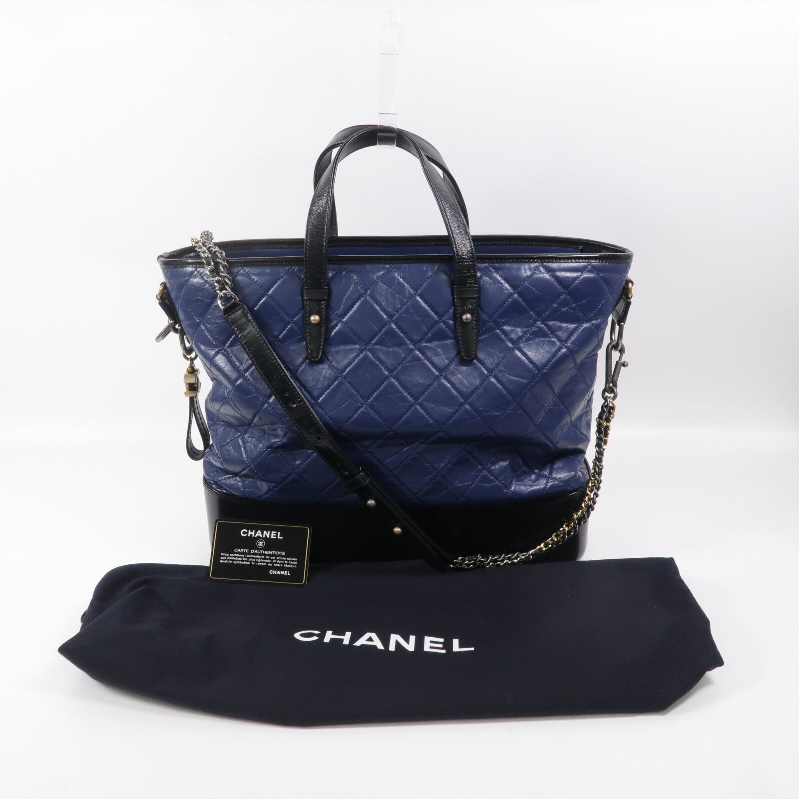 CHANEL 牛皮皮革Gabrielle Shopping Tote手挽肩背兩用袋
