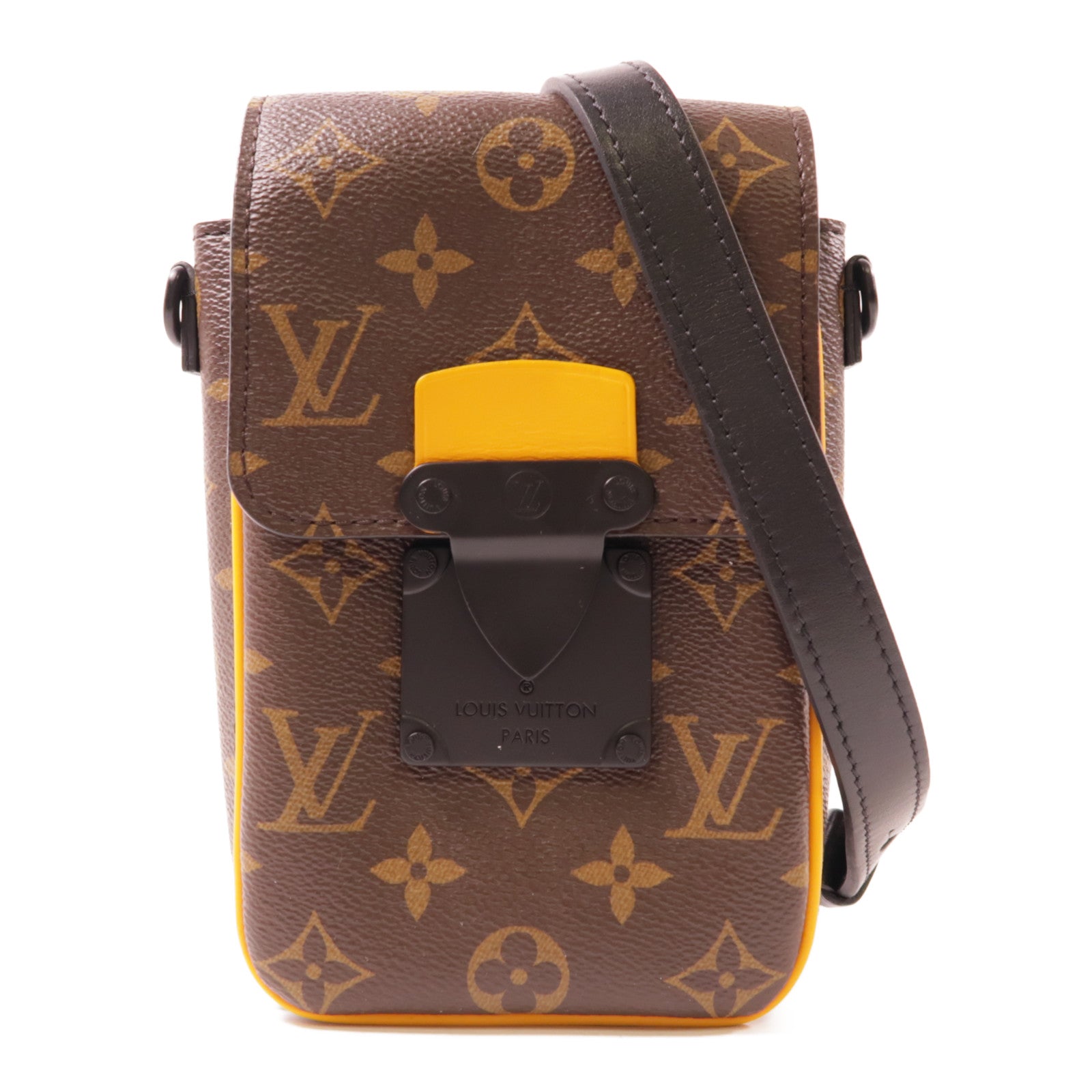 LOUIS VUITTON Monogram S-Lock Vertical肩背袋