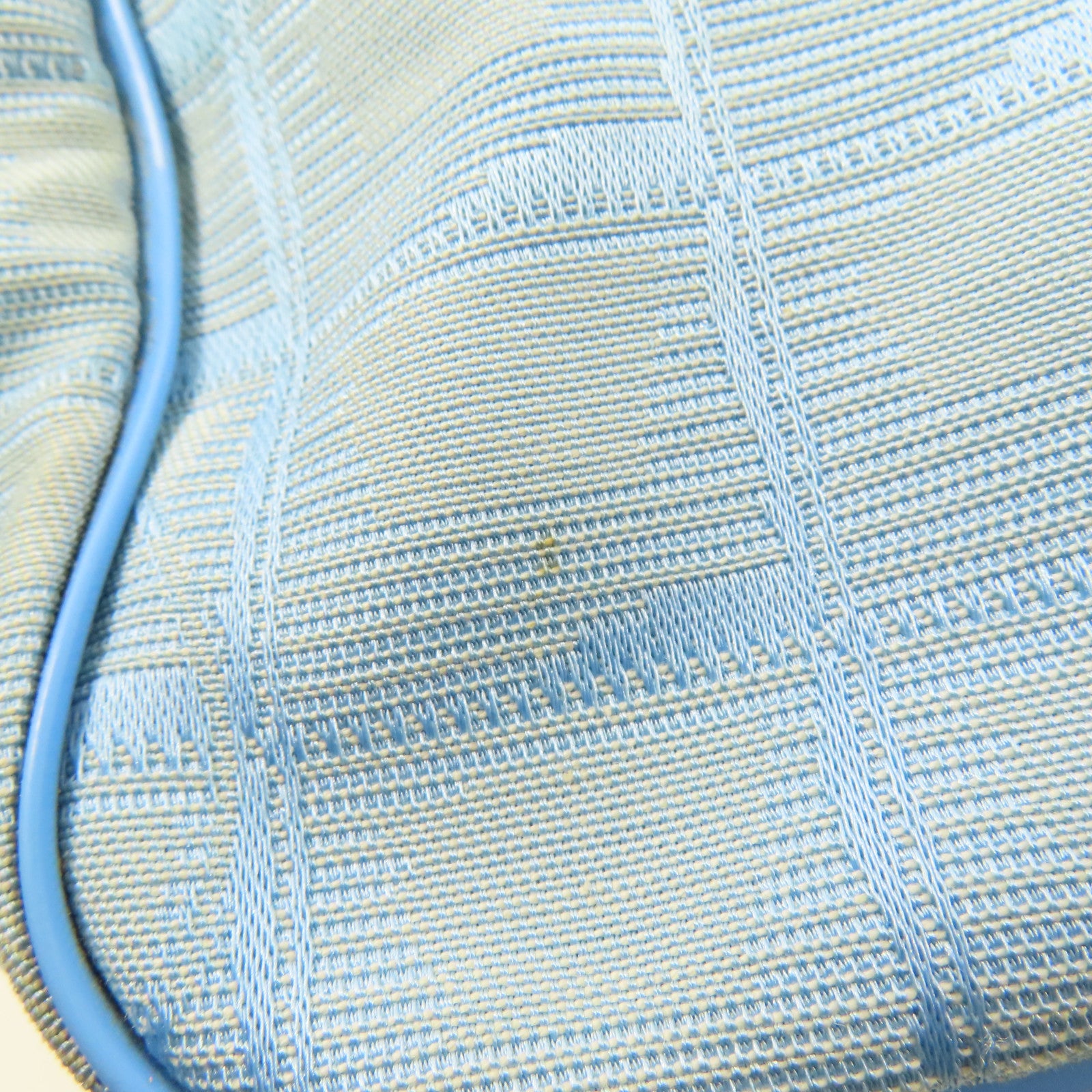 CHANEL CC SHW New Travel Line Tote Bag Nylon Blue