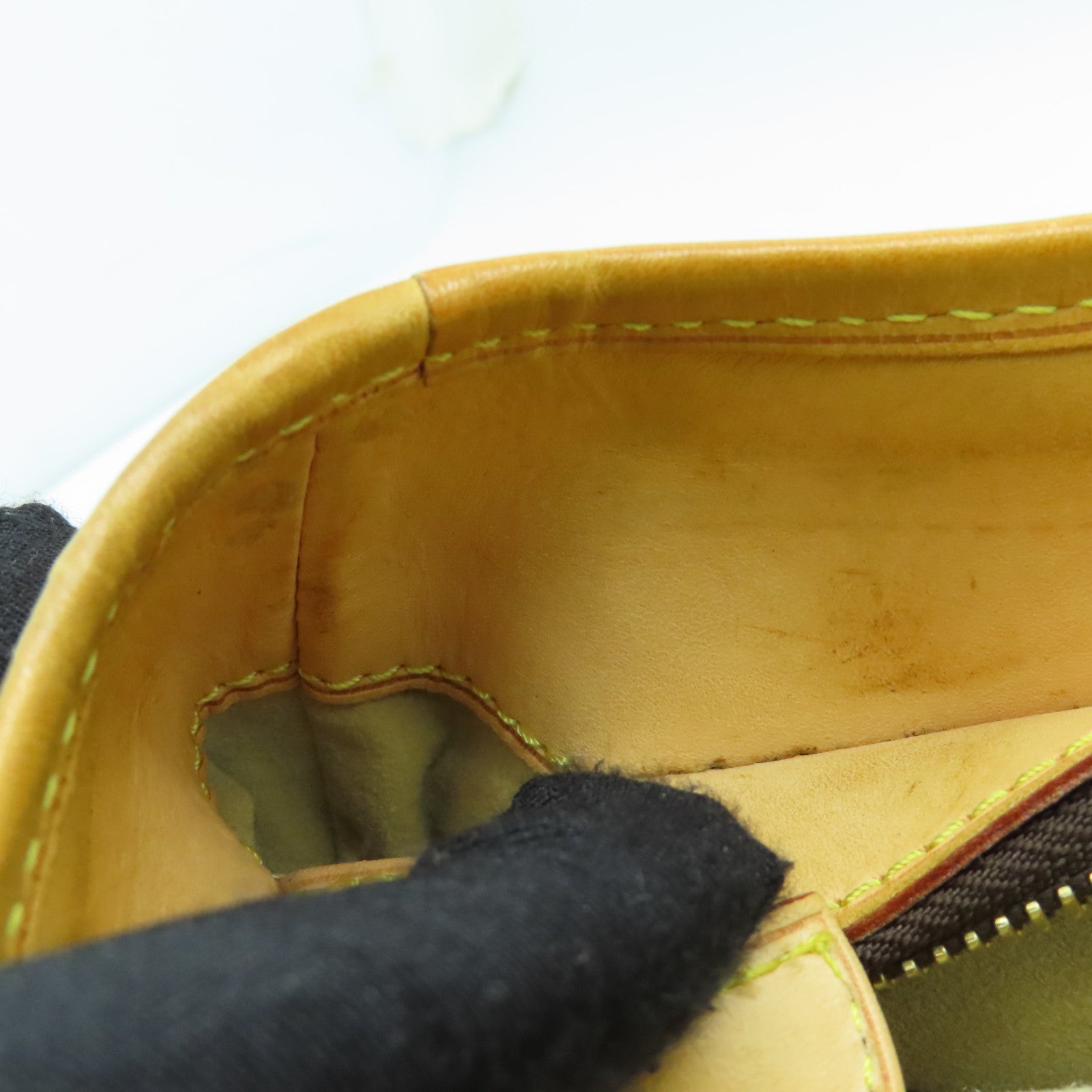 LOUIS VUITTON 【激減優惠】Monogram Boetie MM金扣手挽袋啡色