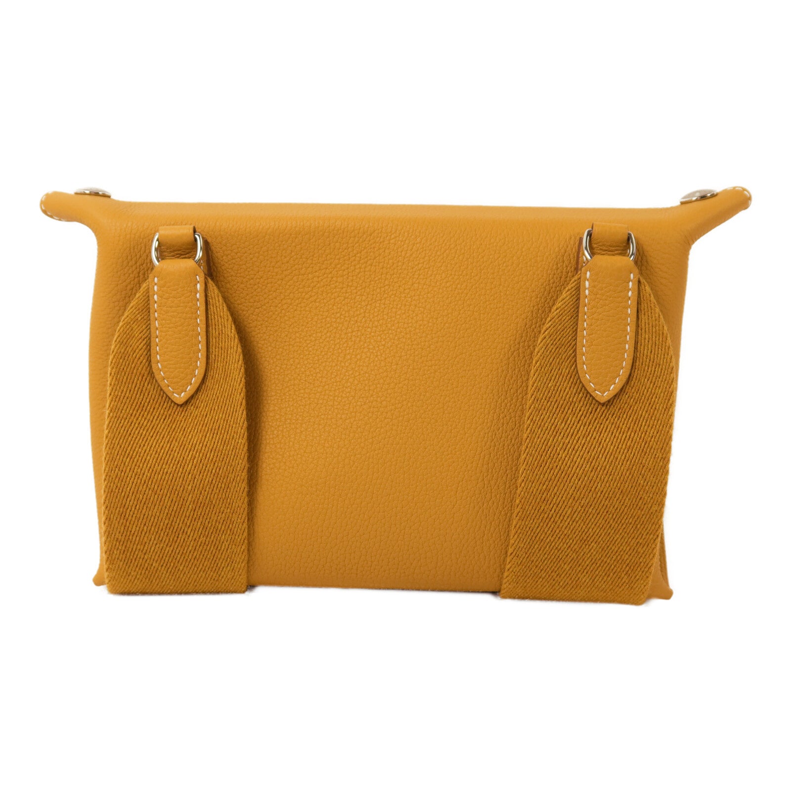 HERMES Togo皮革Videpoches Bag肩背袋Biscuit