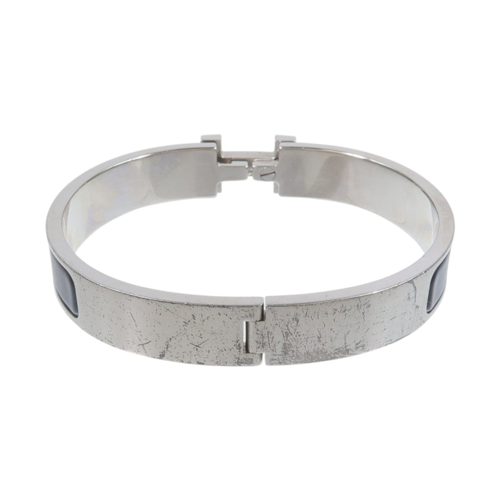 HERMES 金屬/琺瑯Clic H Bracelet手鐲