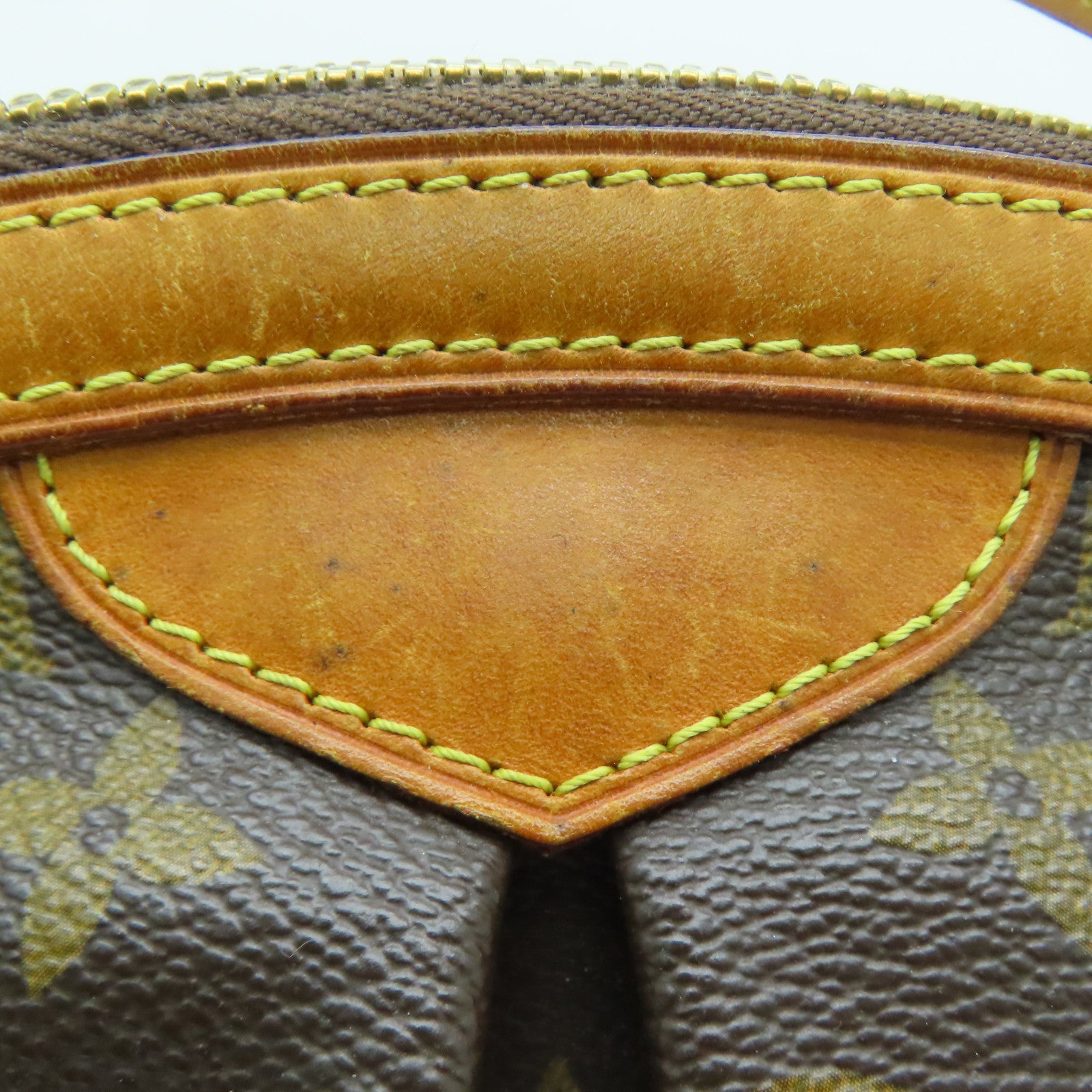 LOUIS VUITTON Monogram Tivoli PM金扣手挽袋/肩背袋啡色