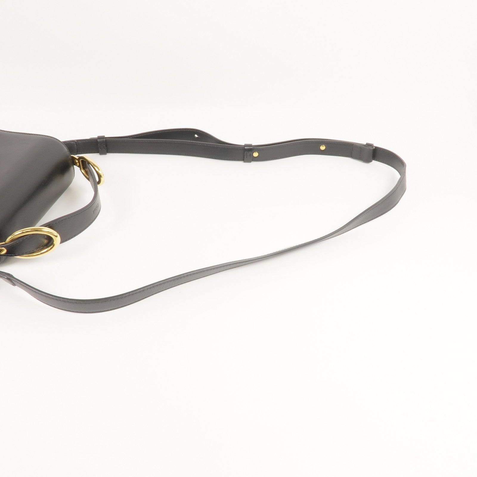 Chloe 牛皮皮革Mini Chloe C Bag金扣手挽肩背兩用袋