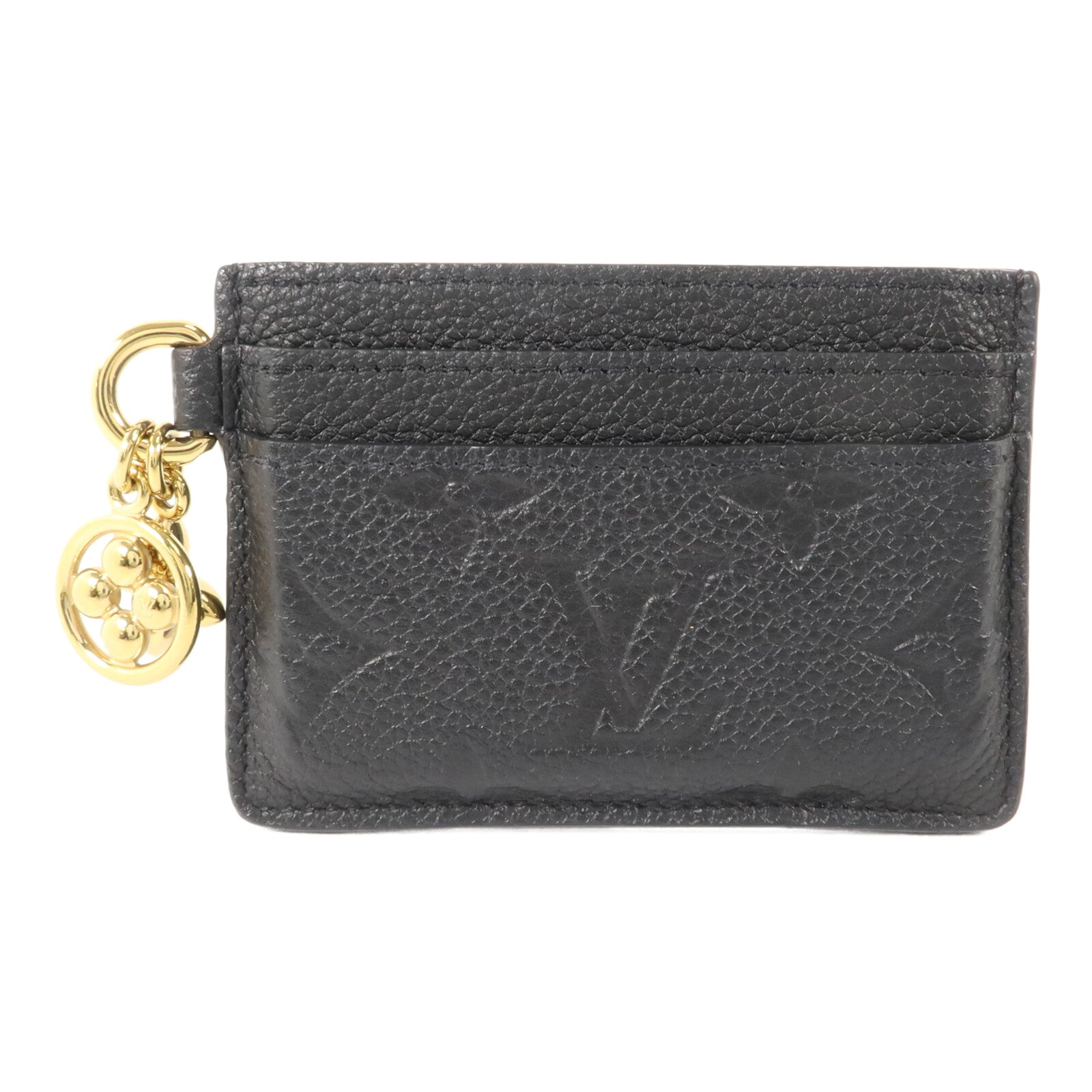 LOUIS VUITTON Monogram Empreinte Charm Card Holder卡片套
