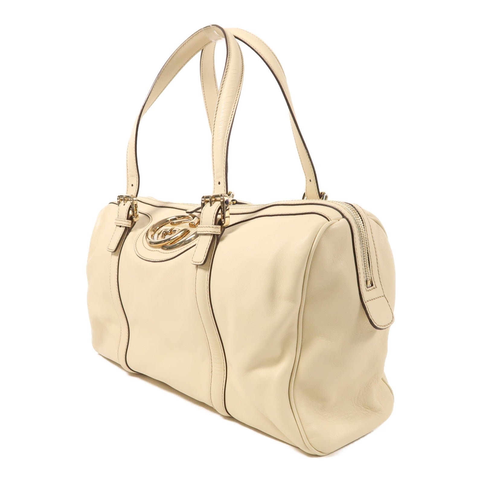 GUCCI 牛皮皮革Shoulder bag金扣肩背袋