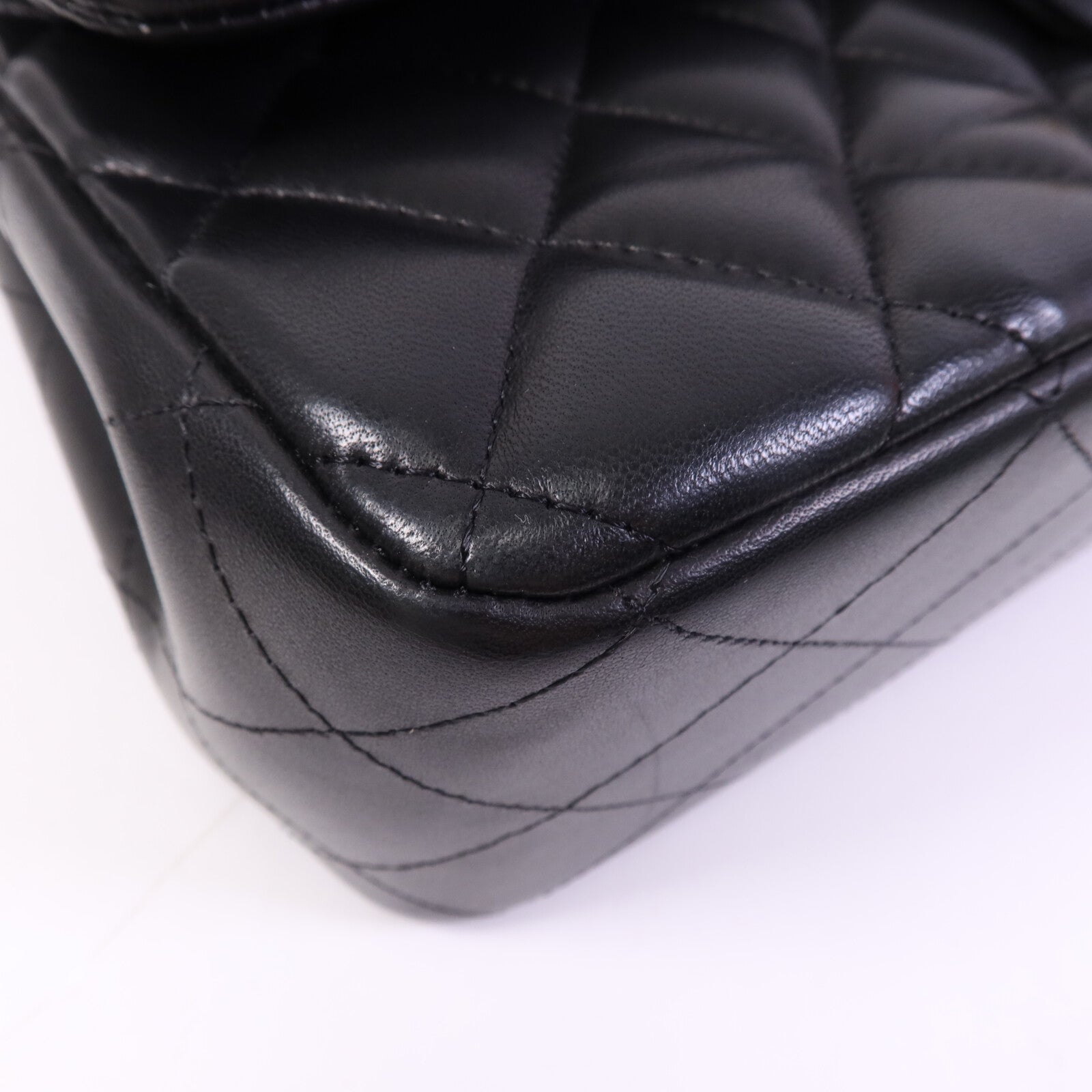CHANEL 羊皮皮革Large Classic金扣鏈帶肩背袋