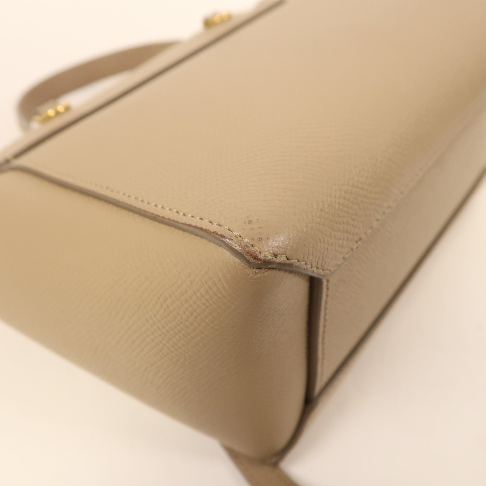 CELINE 牛皮皮革Nano Belt Bag金扣手挽肩背兩用袋