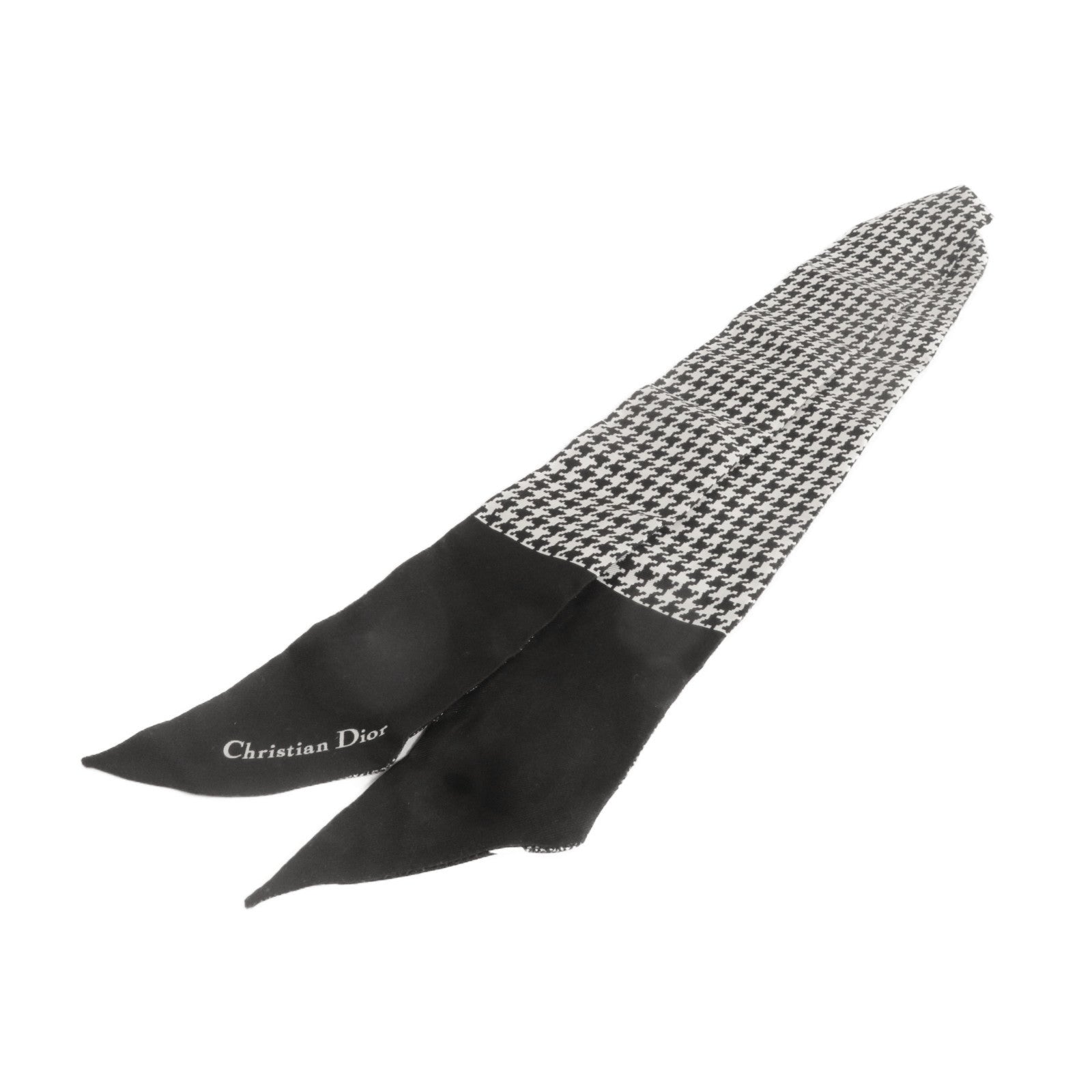Dior 【激減優惠】絲質30 Montaigne Mitzah Scarf絲巾黑色