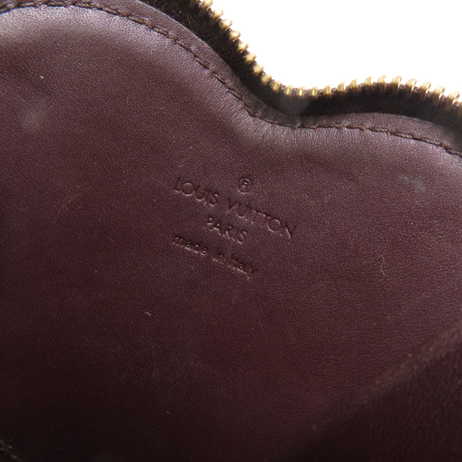 LOUIS VUITTON Vernis Coin Case金扣零錢包