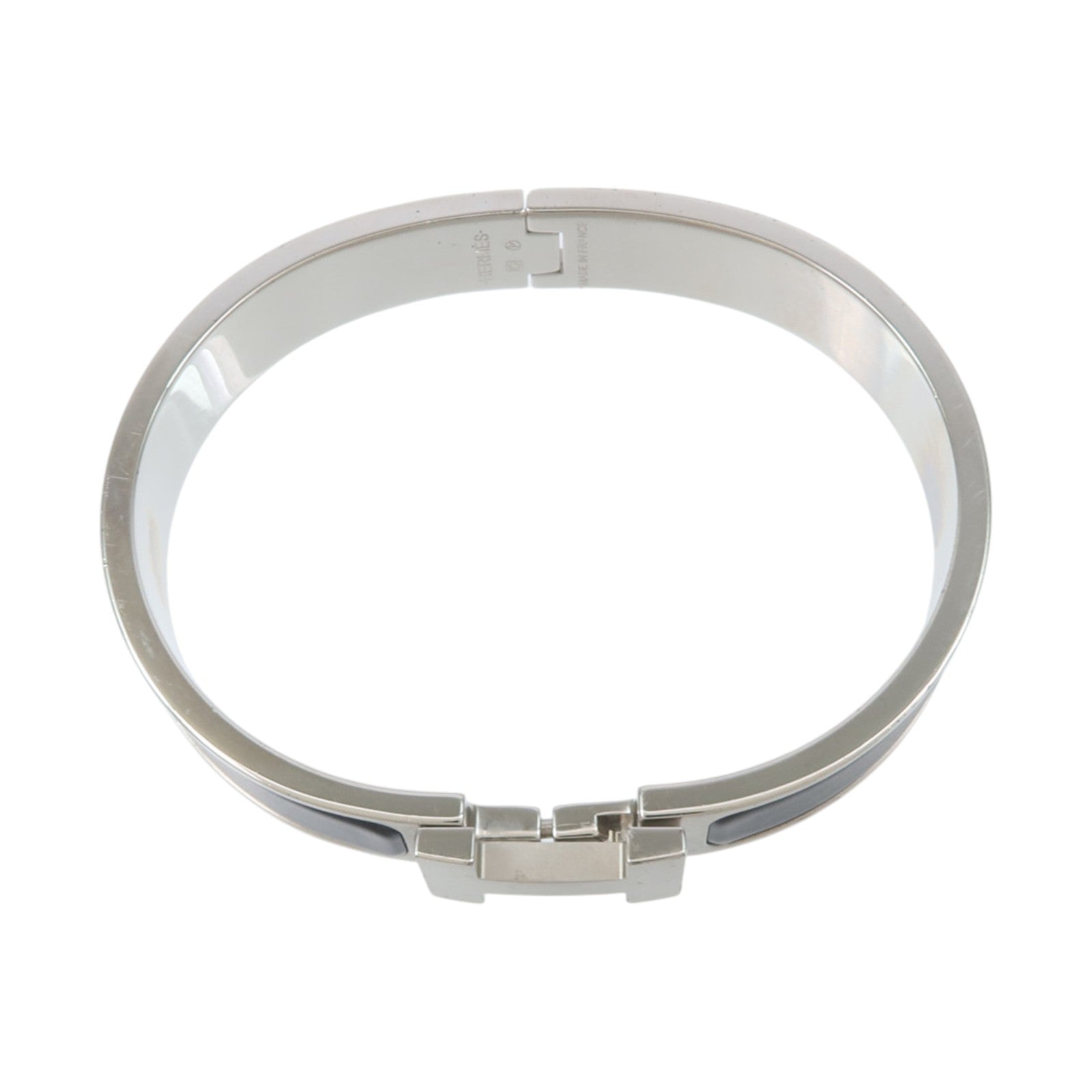 HERMES 金屬/琺瑯Clic H Bracelet手鐲