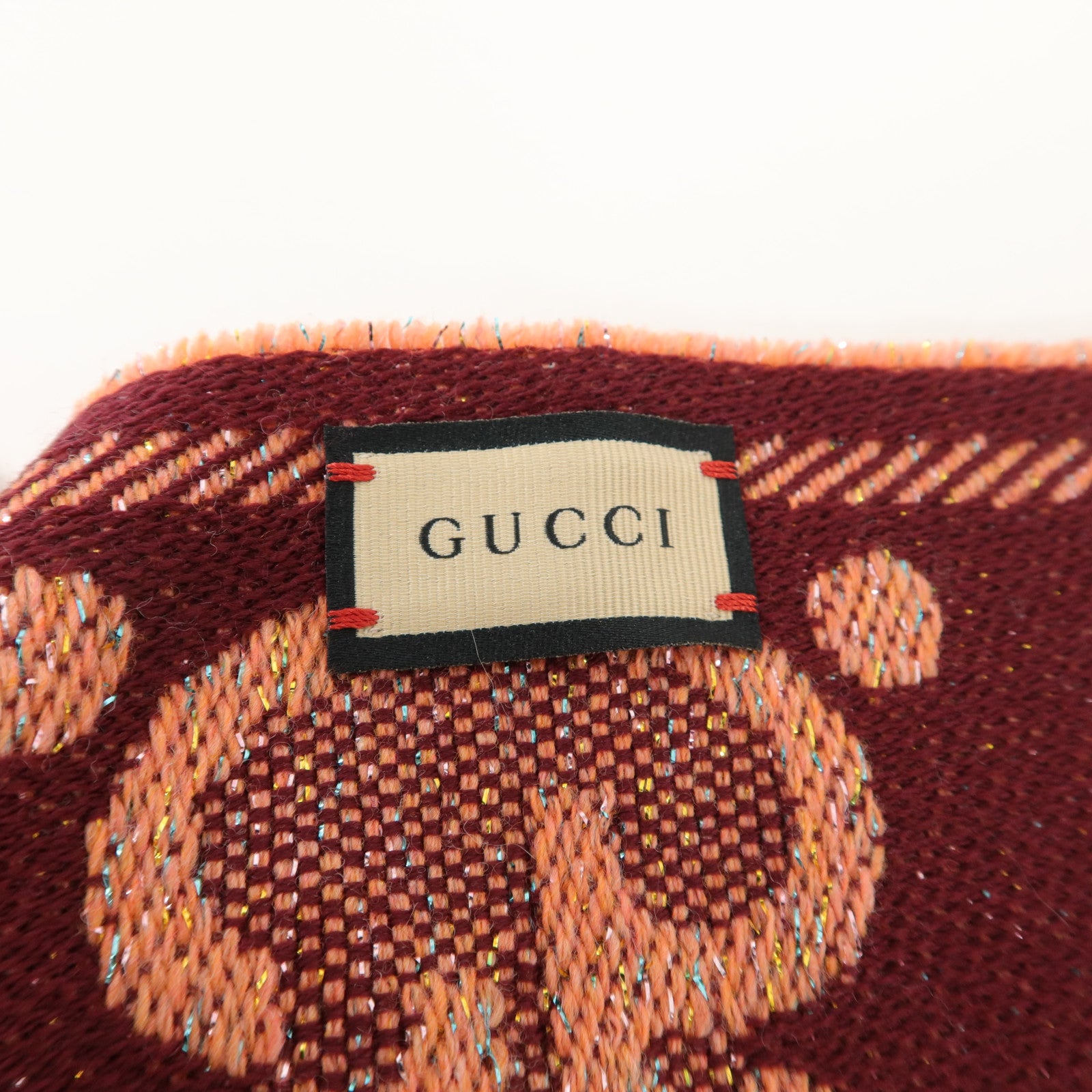 GUCCI 【激減優惠】羊毛/金属化繊維Scarf頸巾