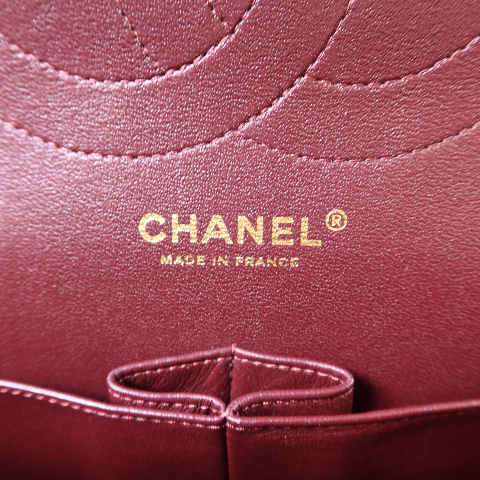 CHANEL 羊皮皮革Large Classic金扣鏈帶肩背袋