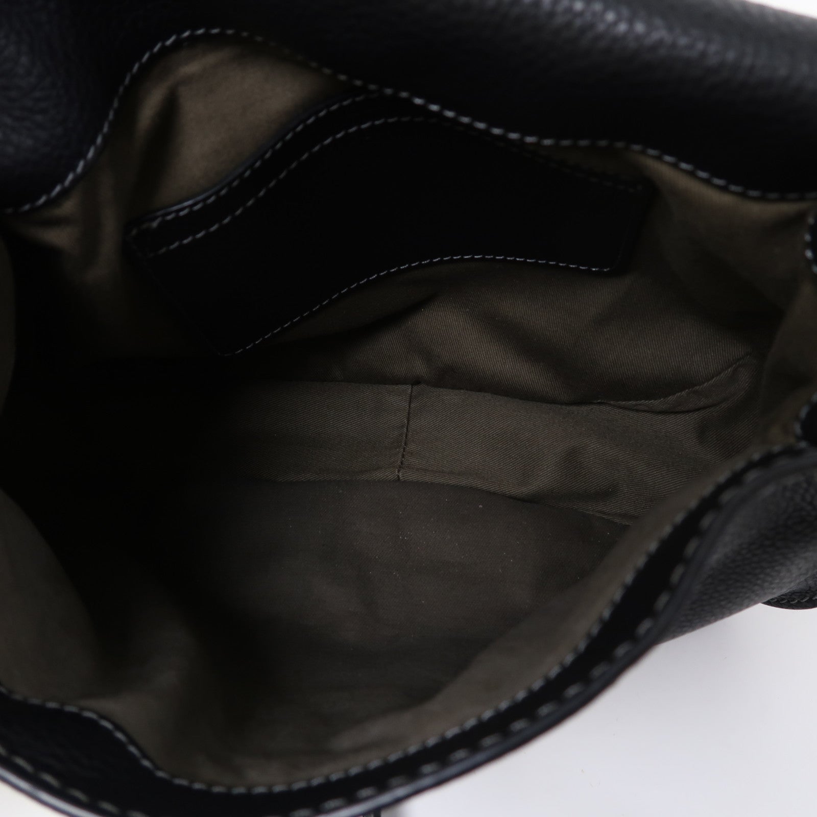 Chloe 牛皮皮革Shoulder bag金扣肩背袋黑色