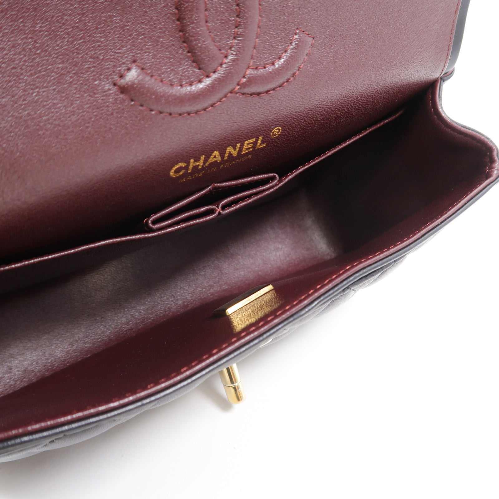 CHANEL 羊皮皮革Classic 23鏈帶肩背袋