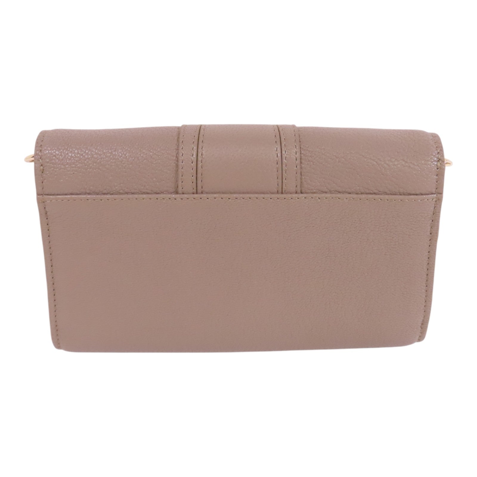 Chloe 牛皮皮革Chain Shoulder Bag金扣鏈帶肩背袋