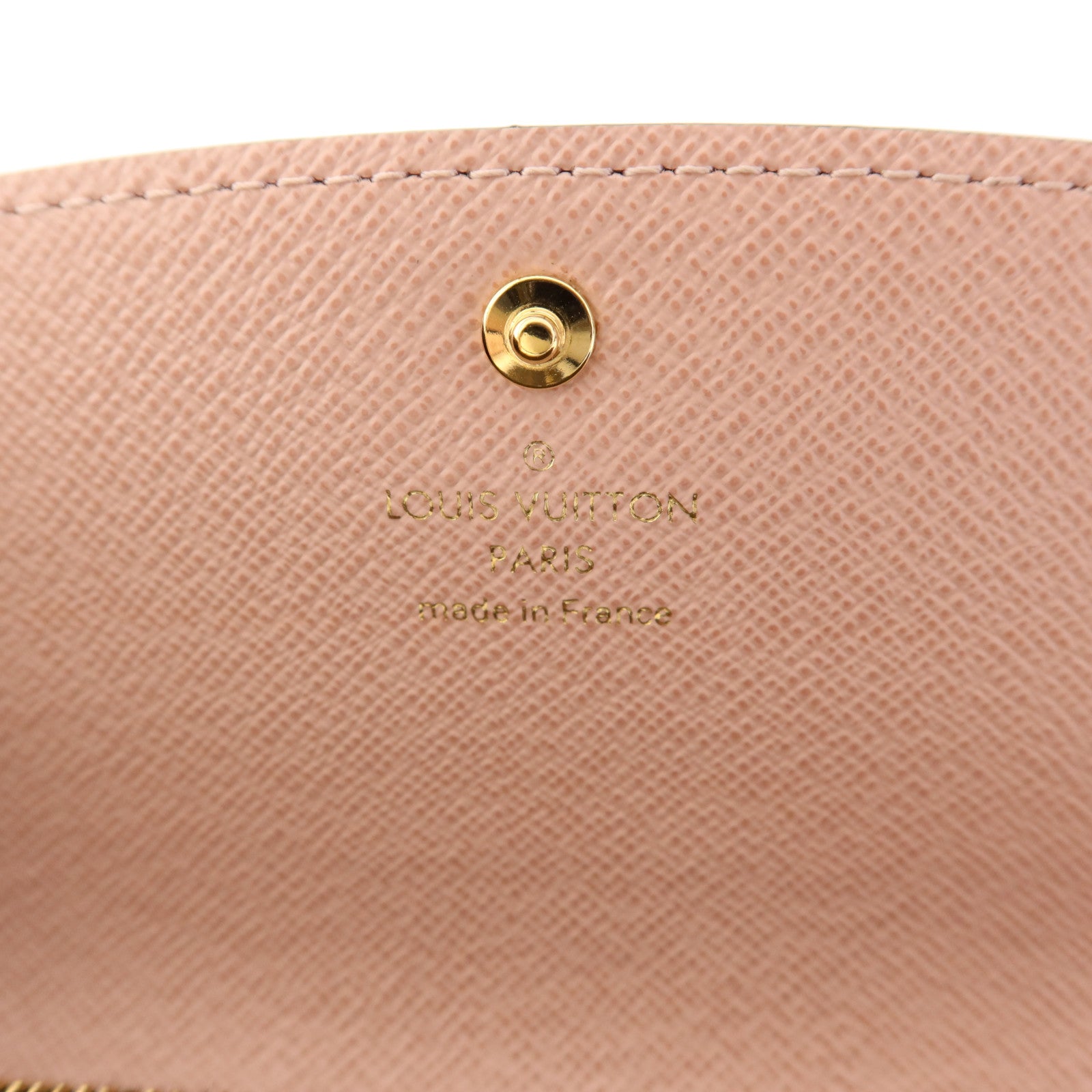 LOUIS VUITTON Monogram Emilie金扣長錢包