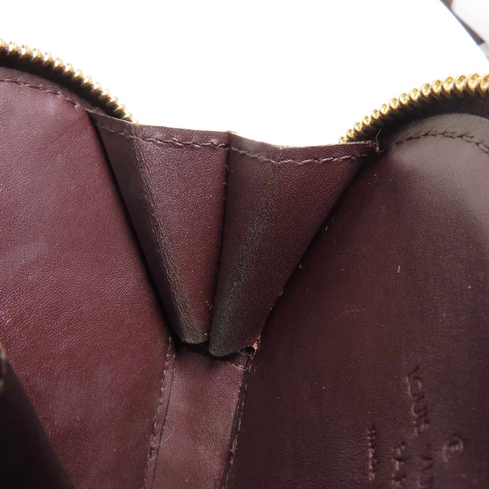 LOUIS VUITTON Vernis Coin Case金扣零錢包