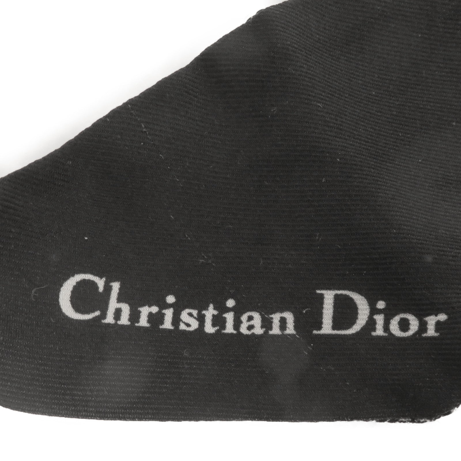 Dior 【激減優惠】絲質30 Montaigne Mitzah Scarf絲巾黑色