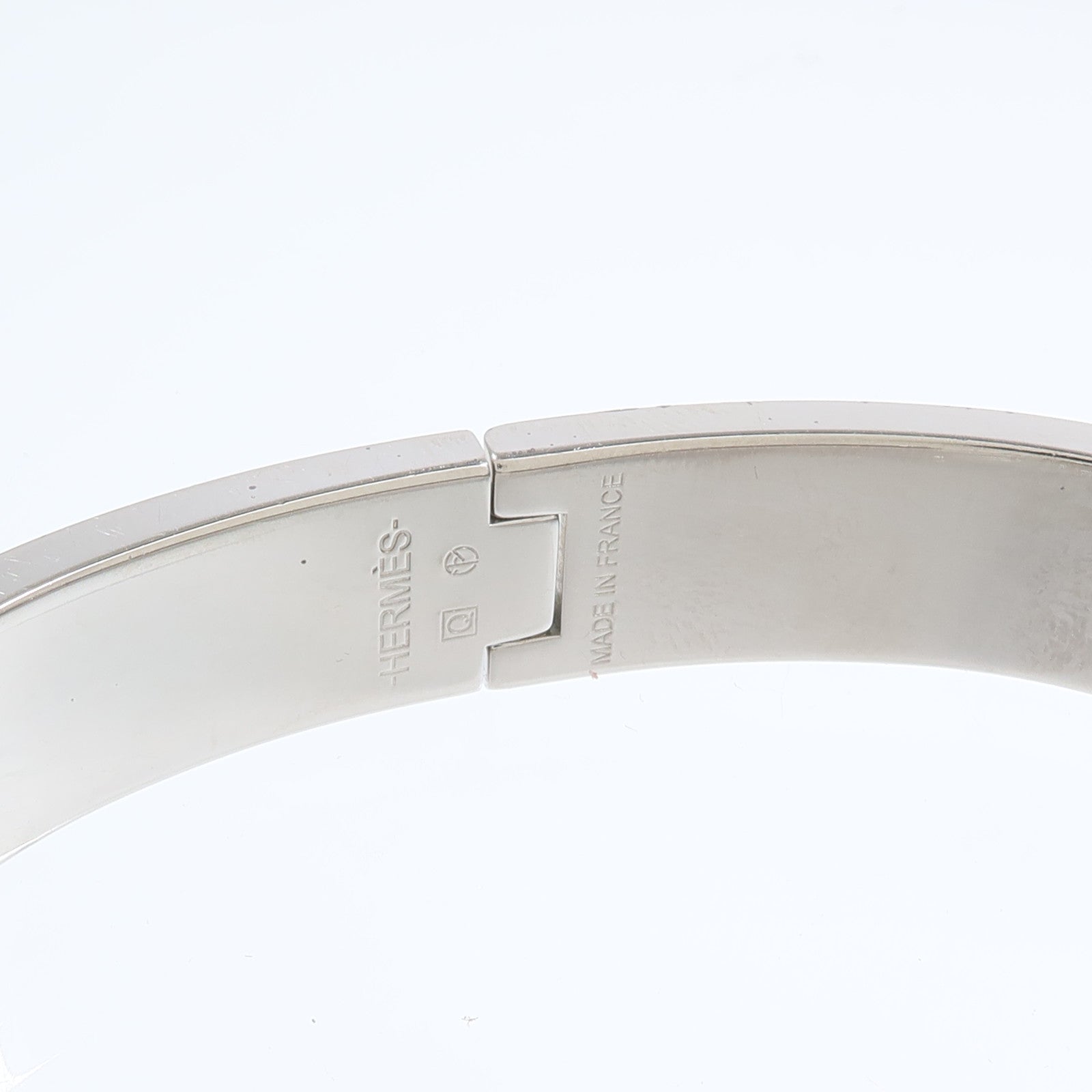 HERMES 金屬/琺瑯Clic H Bracelet手鐲