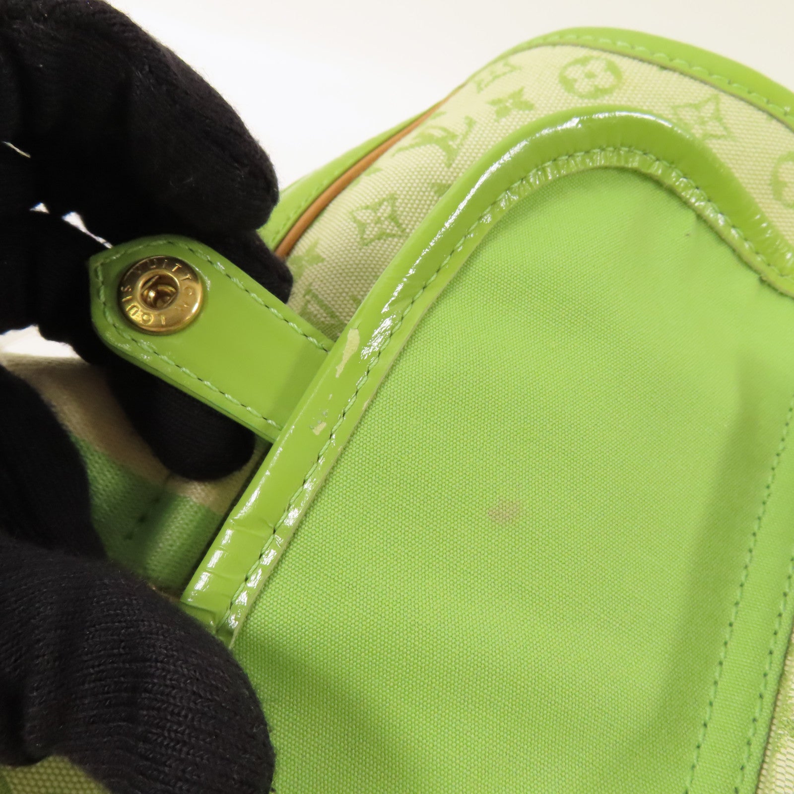 LOUIS VUITTON Monogram Mini Sac Mary Kate金扣手挽肩背兩用袋