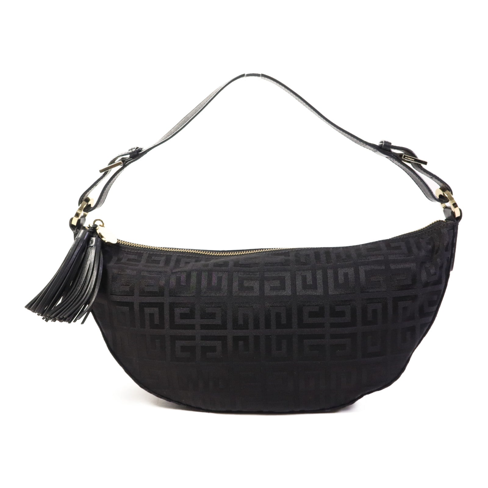 GIVENCHY 帆布Shoulder Bag金扣肩背袋