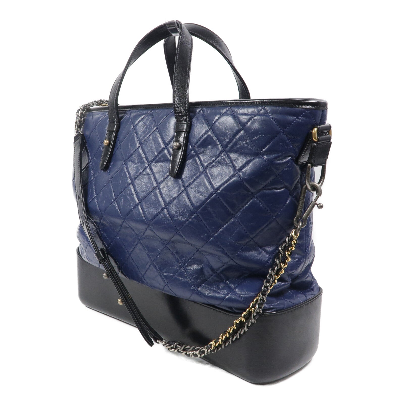 CHANEL 牛皮皮革Gabrielle Shopping Tote手挽肩背兩用袋