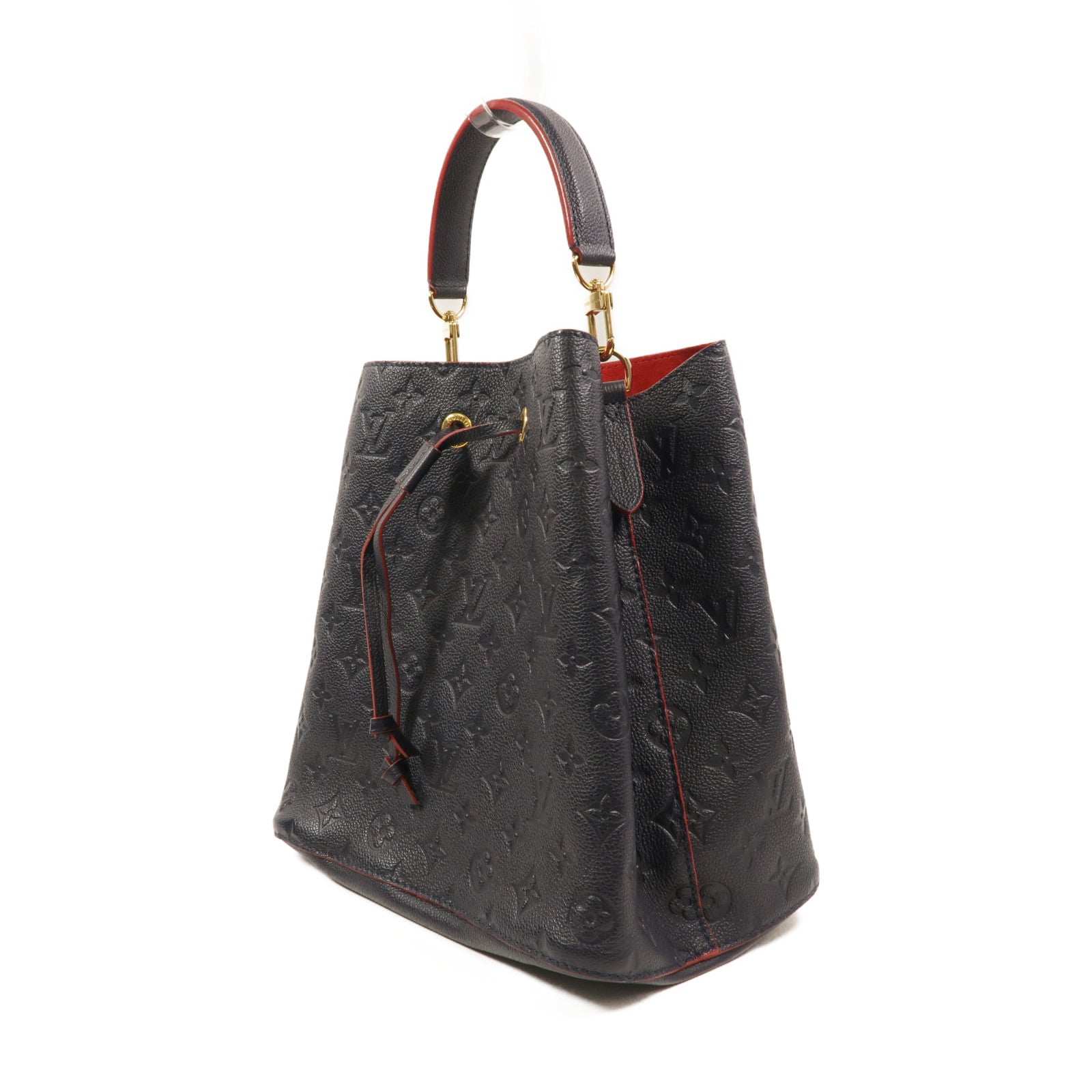 LOUIS VUITTON Monogram Empreinte Neo Noe MM手挽肩背兩用袋