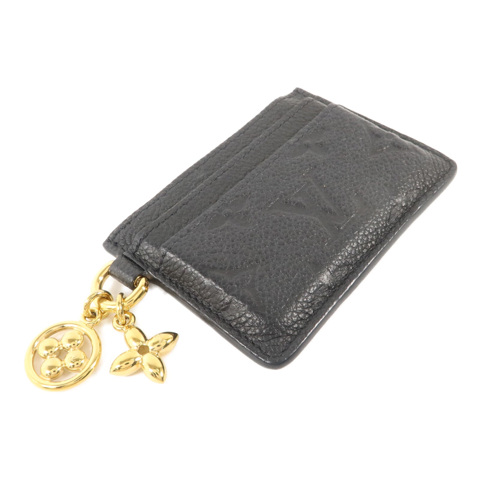 LOUIS VUITTON Monogram Empreinte Charm Card Holder卡片套