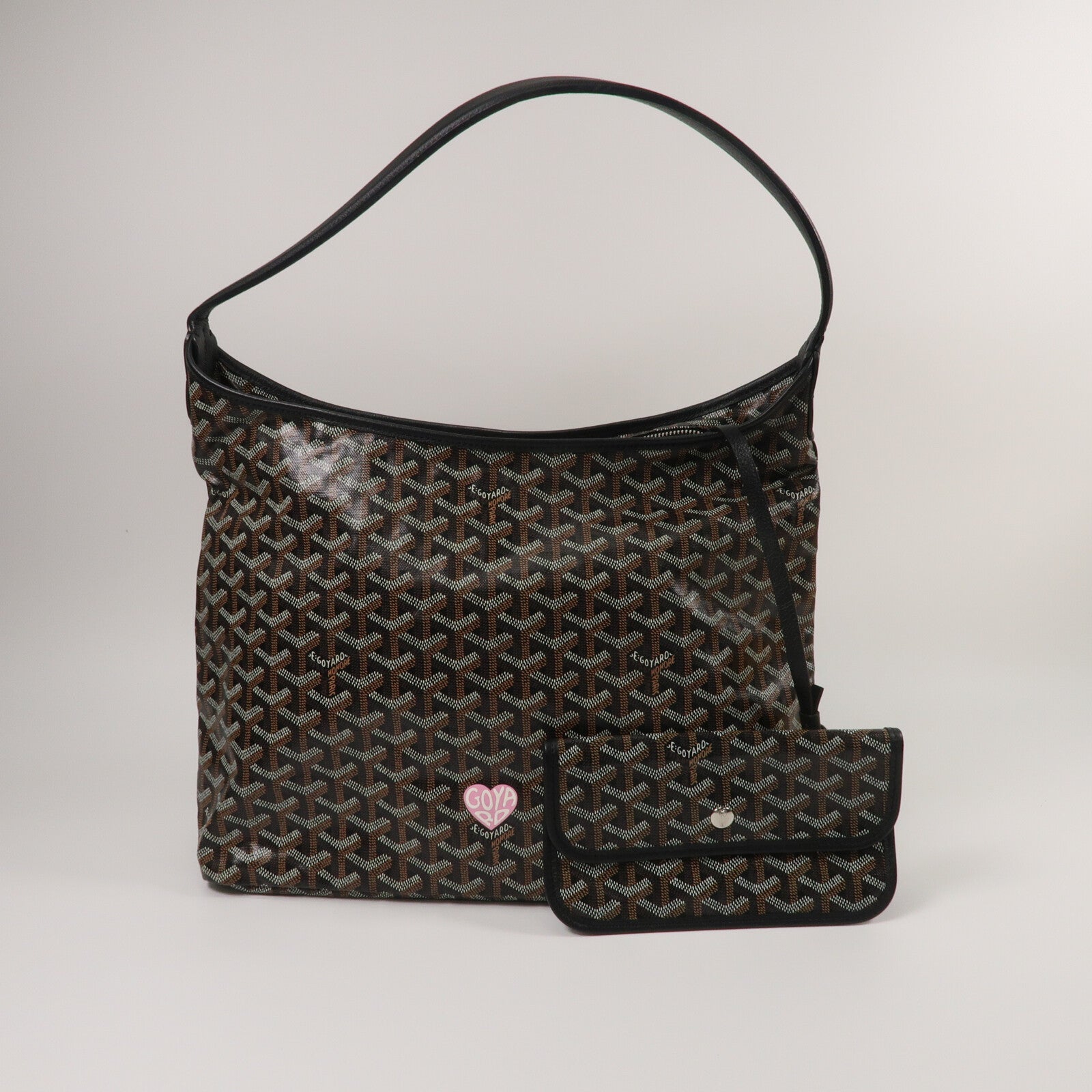 GOYARD 塗層帆布Boheme Hobo肩背袋