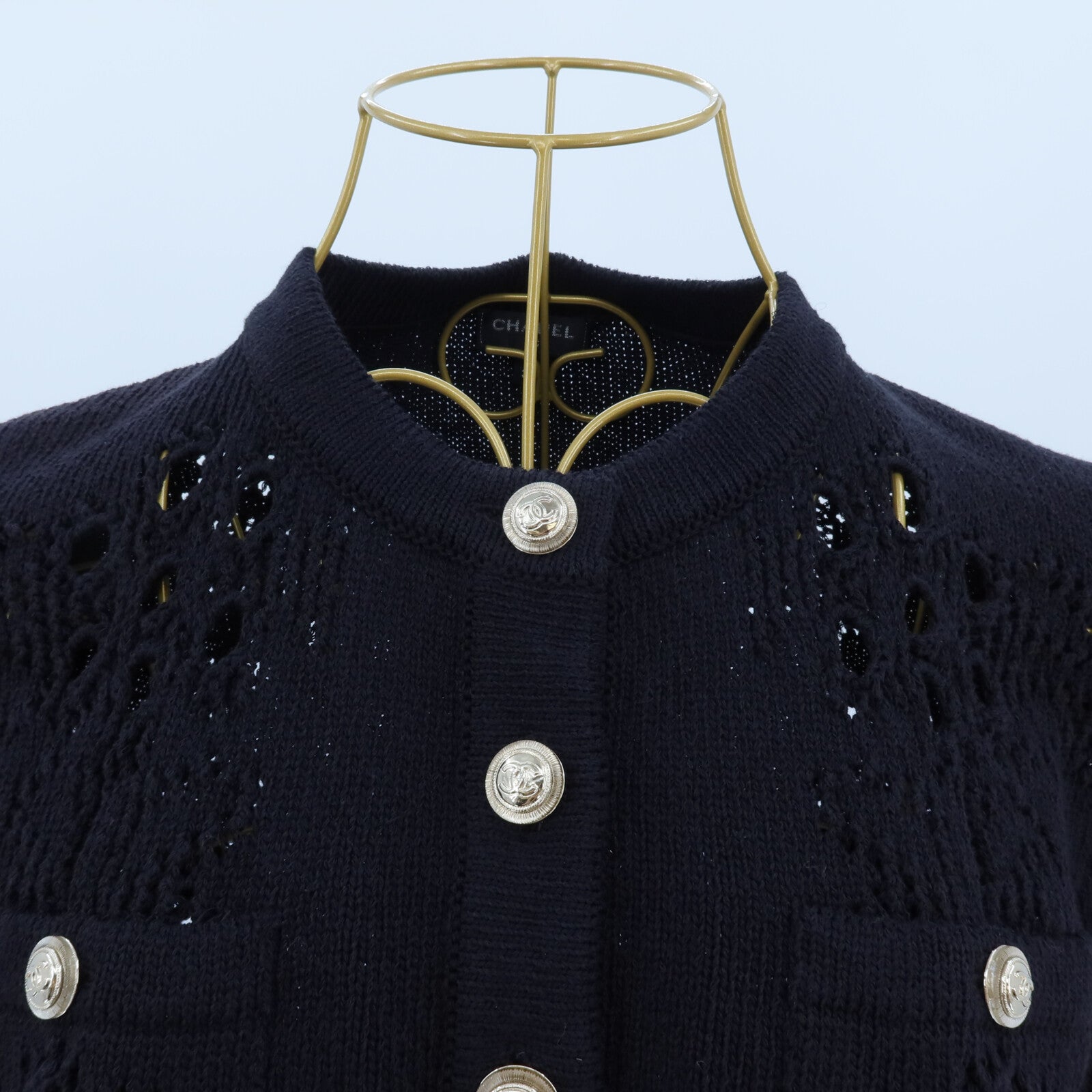 CHANEL Cotton/Polyamide Cardigan針織