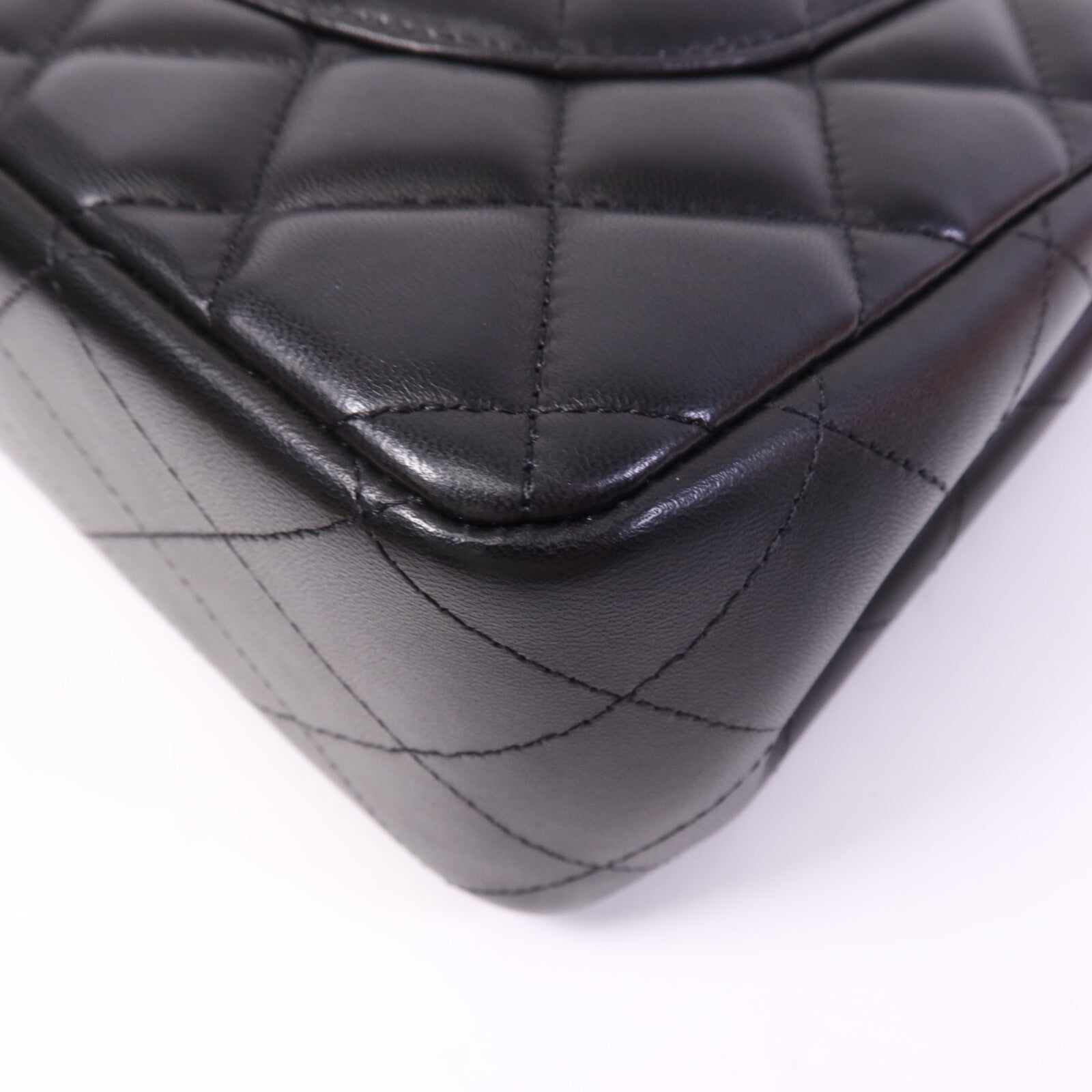 CHANEL 羊皮皮革Large Classic金扣鏈帶肩背袋
