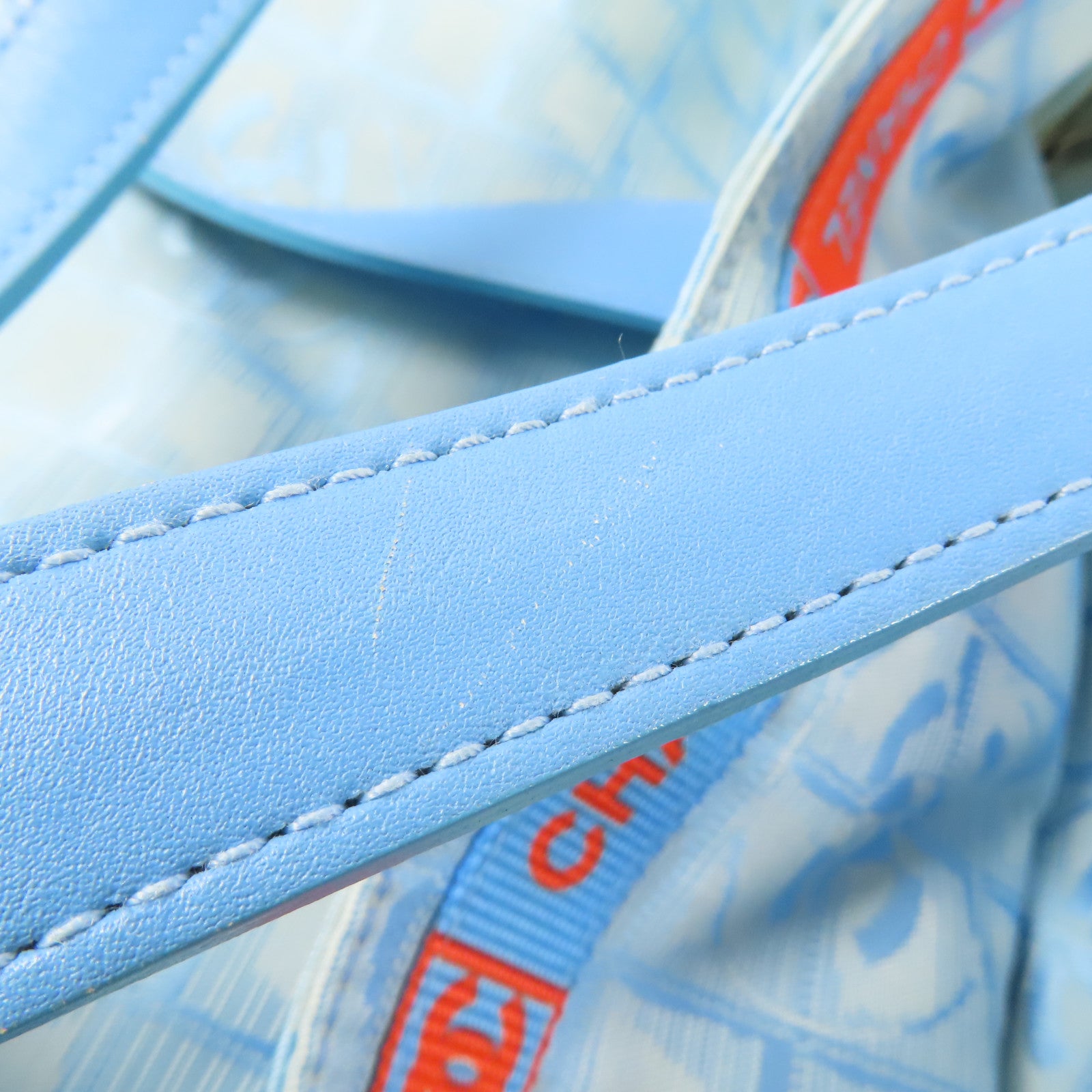 CHANEL 尼龍New Travel Line Tote銀扣手挽袋