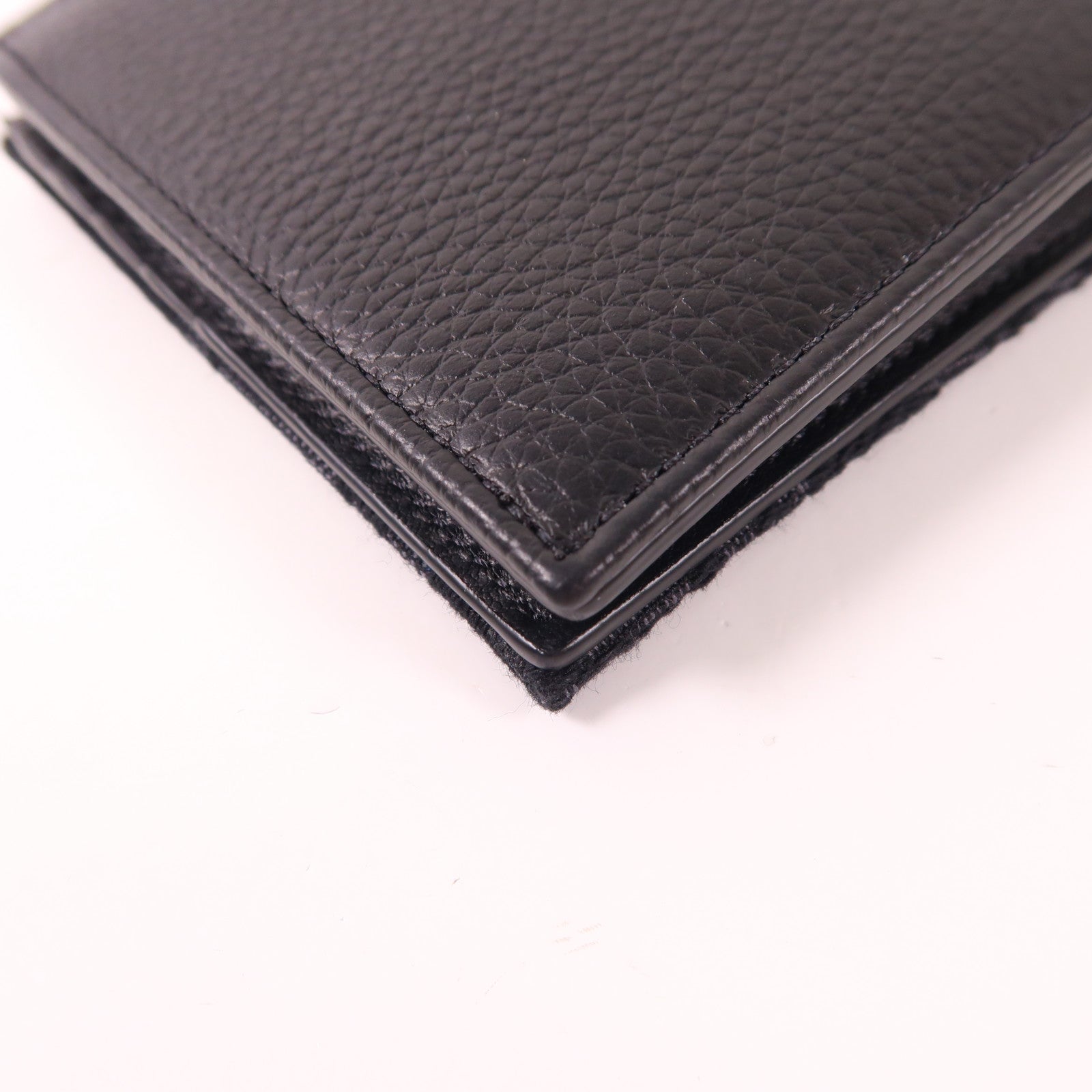 Dior 牛皮皮革/帆布Saddle Billfold Wallet銀扣錢包