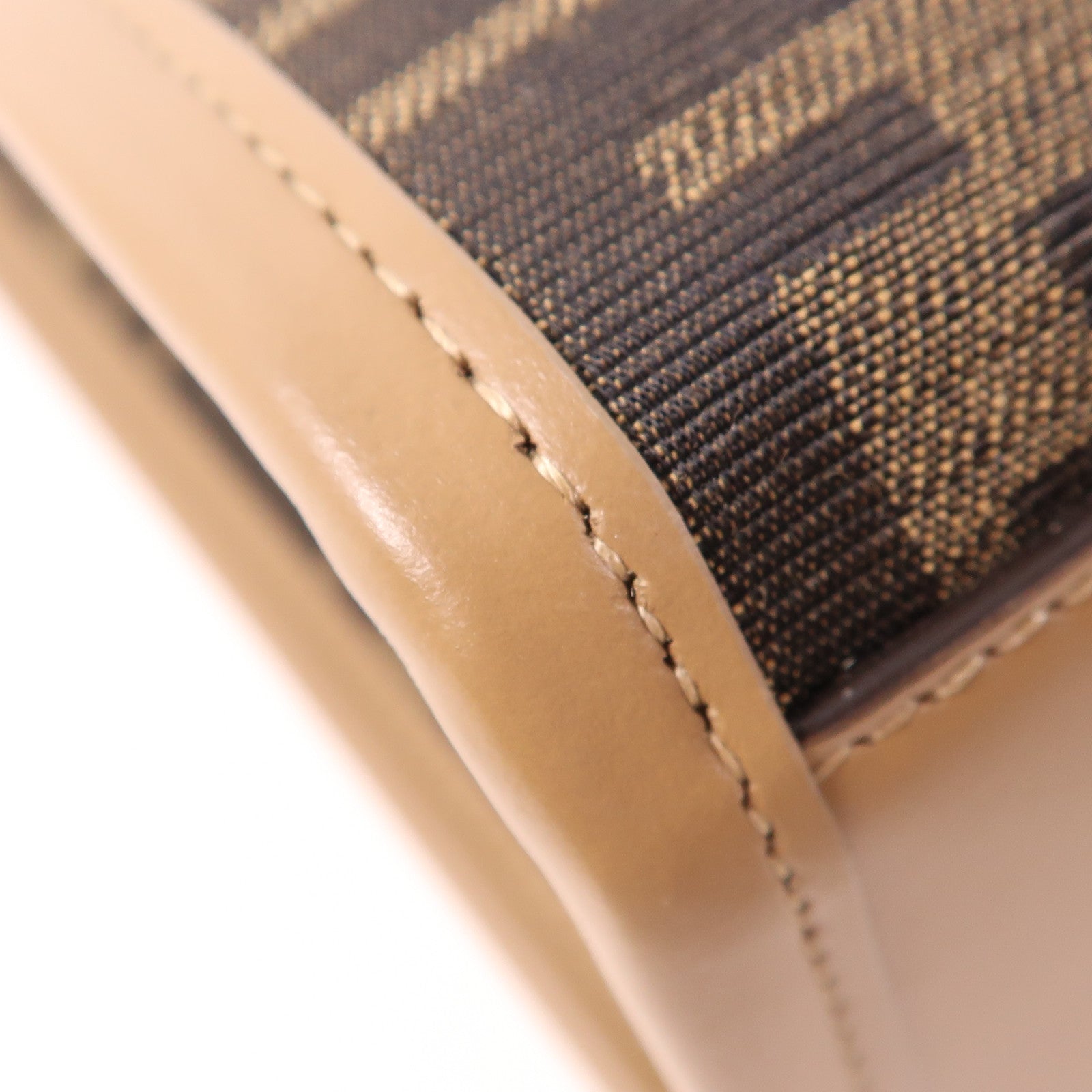 FENDI 帆布Sunshine Small金扣手挽肩背兩用袋