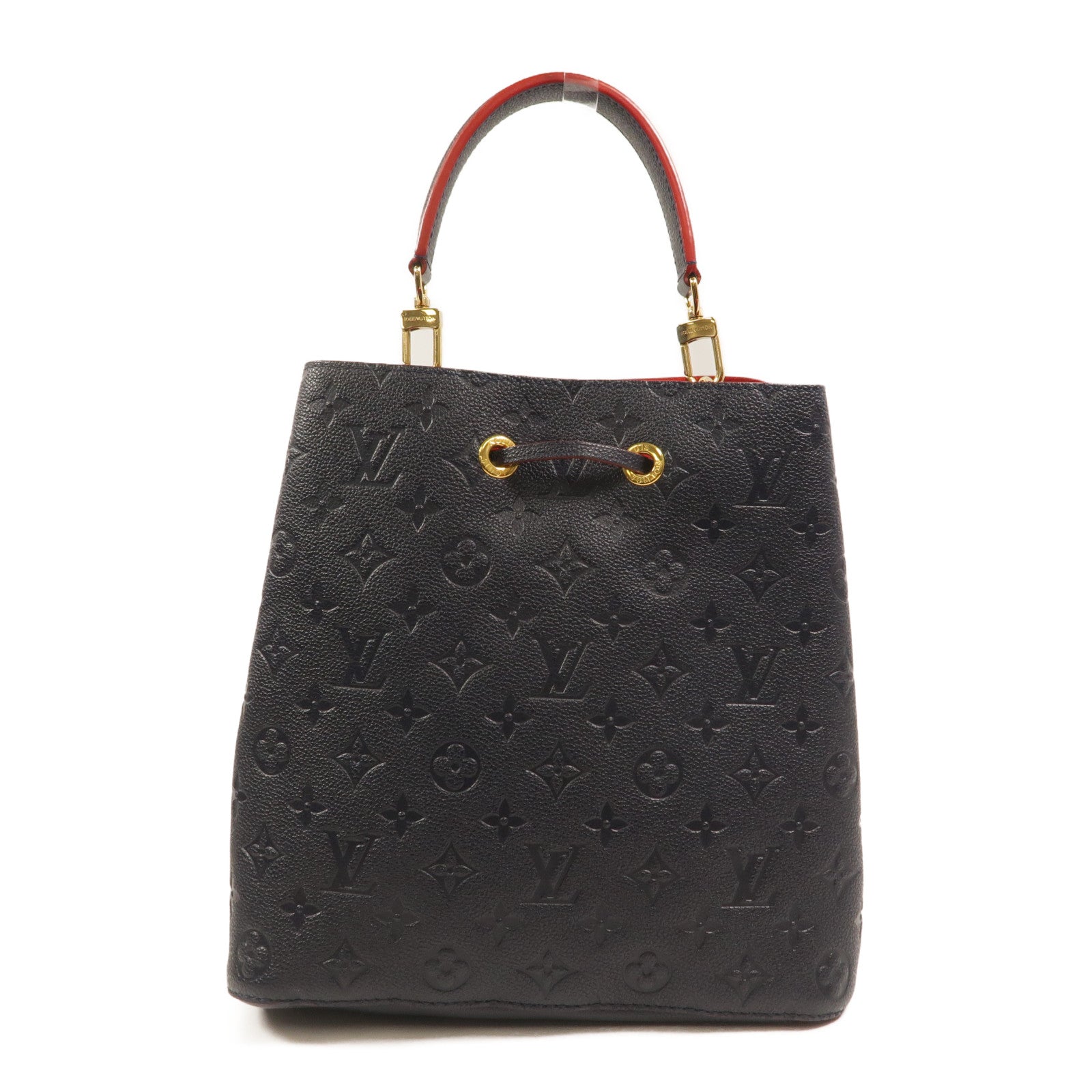 LOUIS VUITTON Monogram Empreinte Neo Noe MM手挽肩背兩用袋
