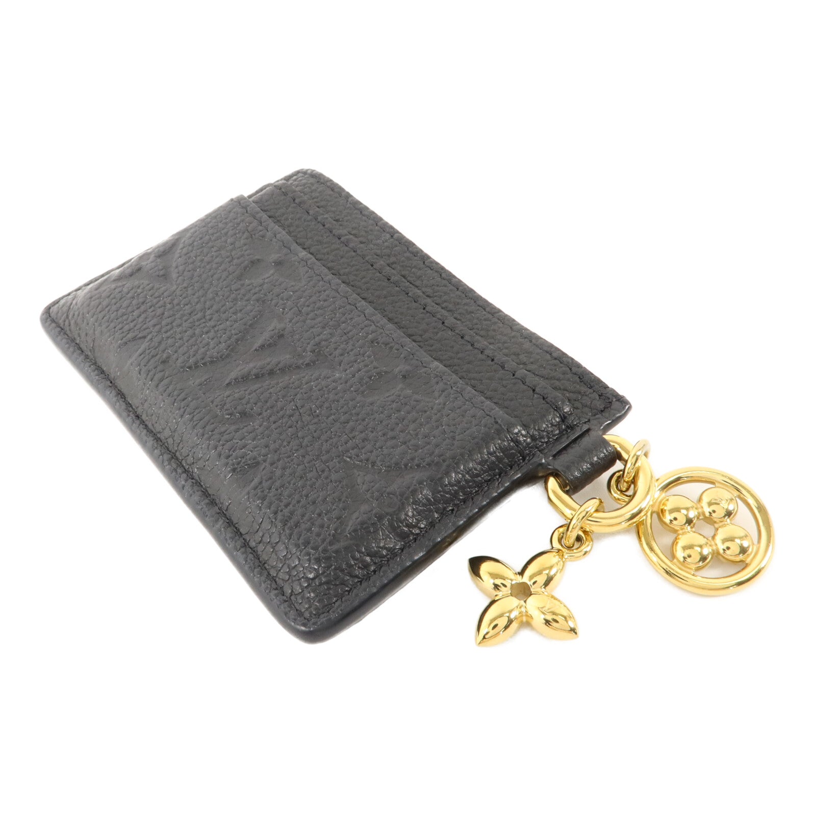 LOUIS VUITTON Monogram Empreinte Charm Card Holder卡片套
