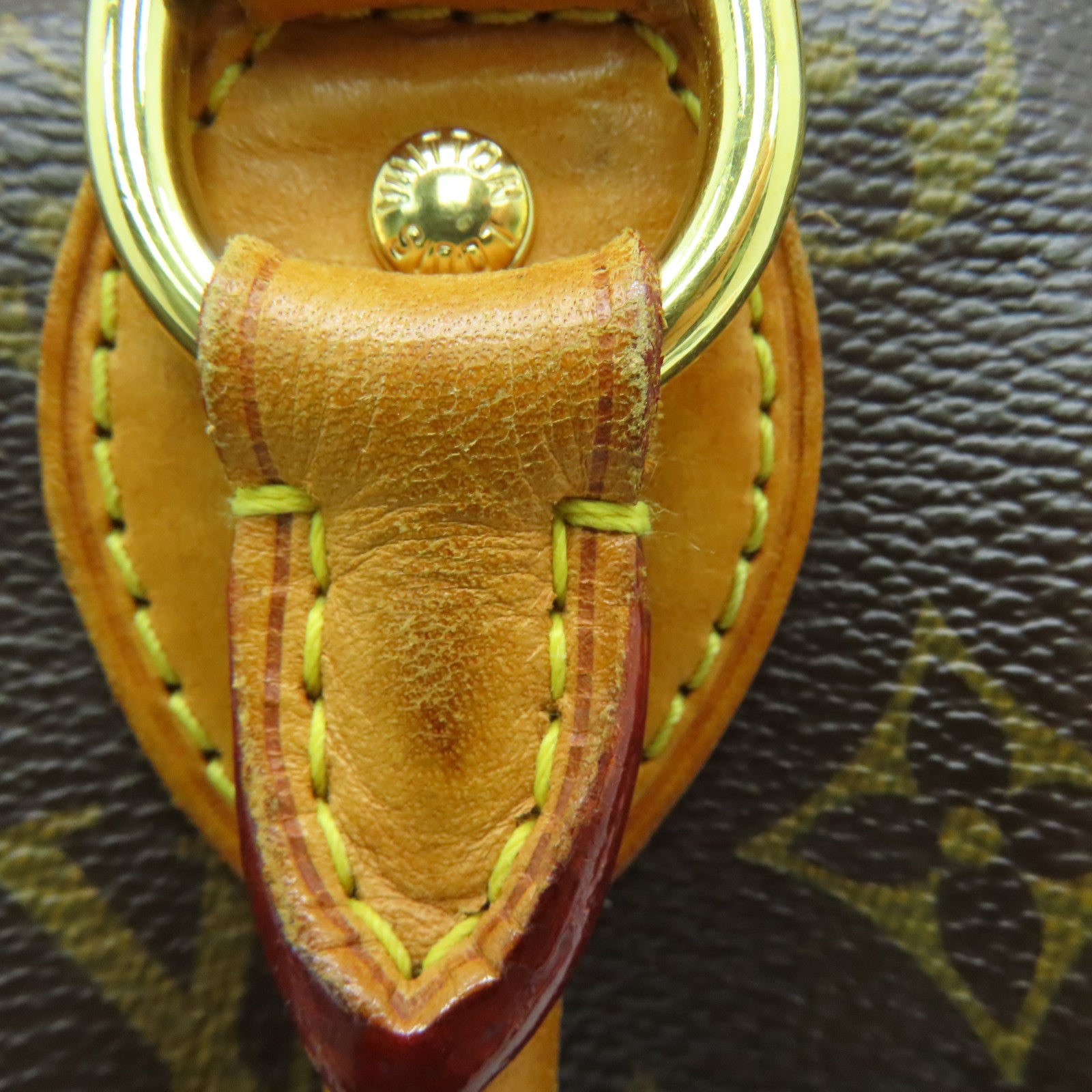 LOUIS VUITTON Monogram Tivoli PM金扣手挽袋/肩背袋啡色