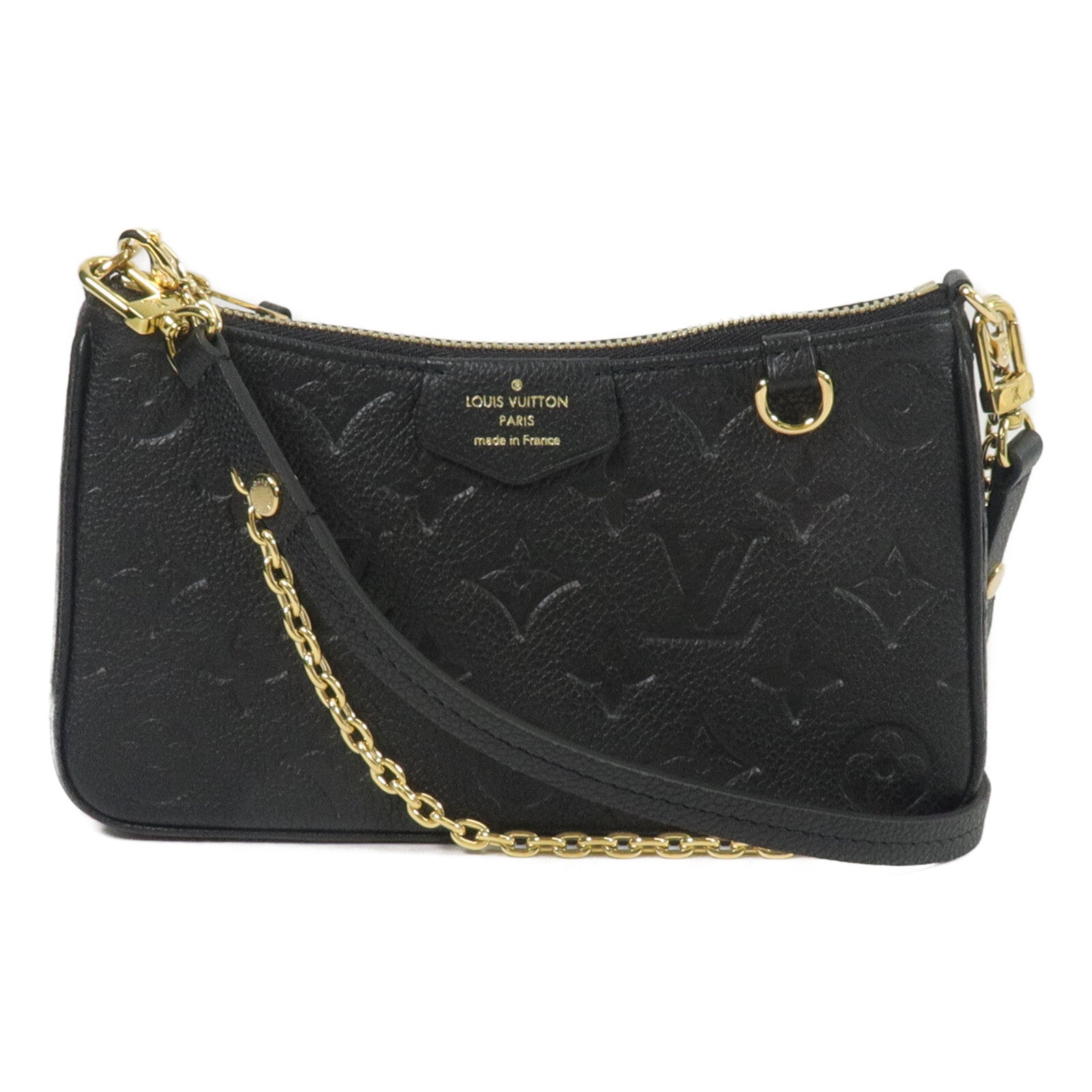 LOUIS VUITTON Monogram Empreinte Easy Pouch On Strap手挽肩背兩用袋
