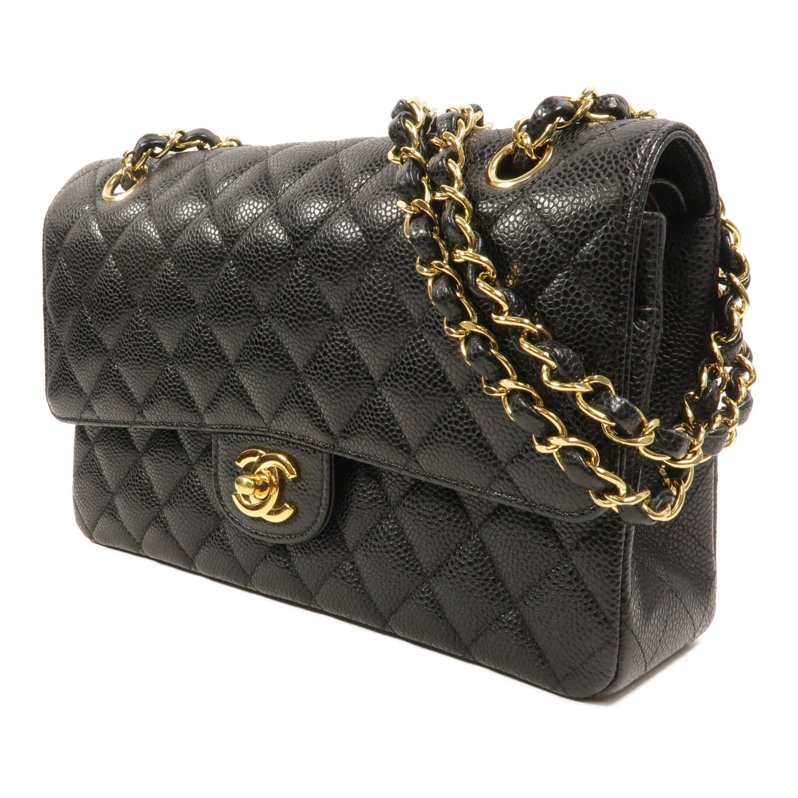 CHANEL 牛皮皮革Classic 25鏈帶肩背袋