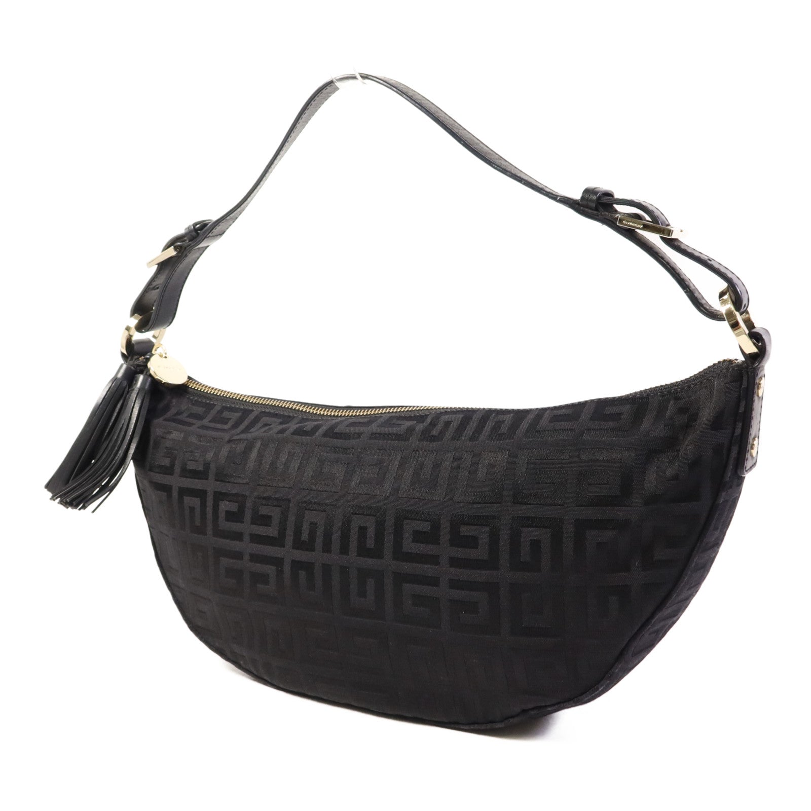 GIVENCHY 帆布Shoulder Bag金扣肩背袋