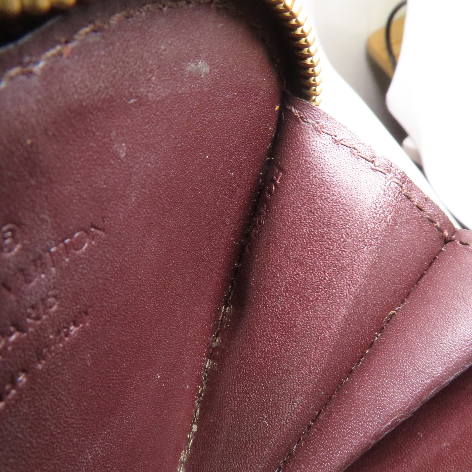 LOUIS VUITTON Vernis Coin Case金扣零錢包