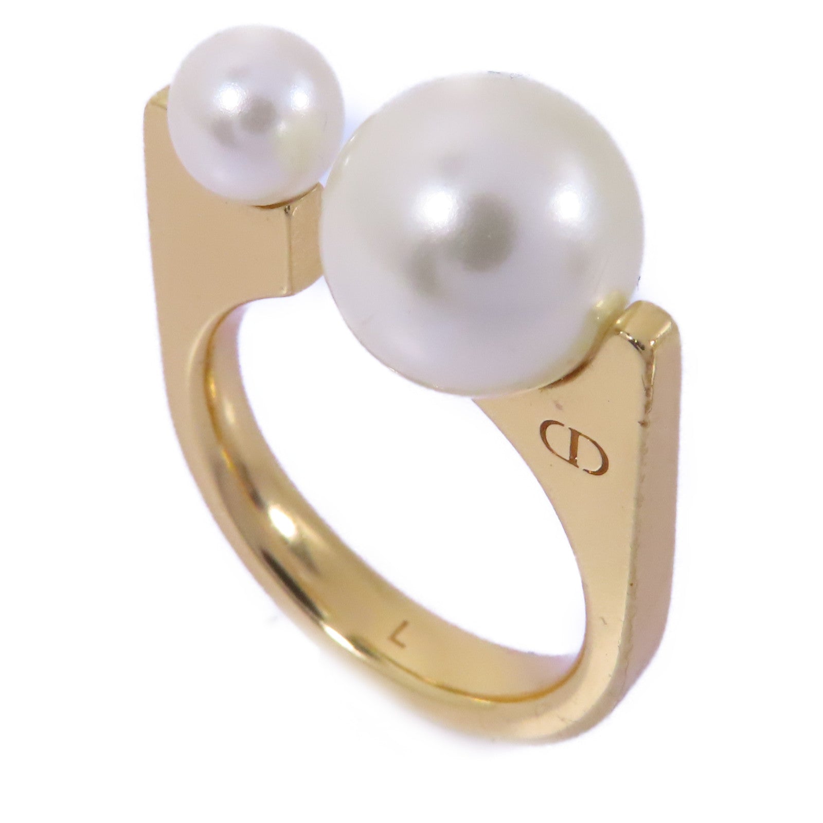 Dior PVC/金屬Ring戒指US#6.75