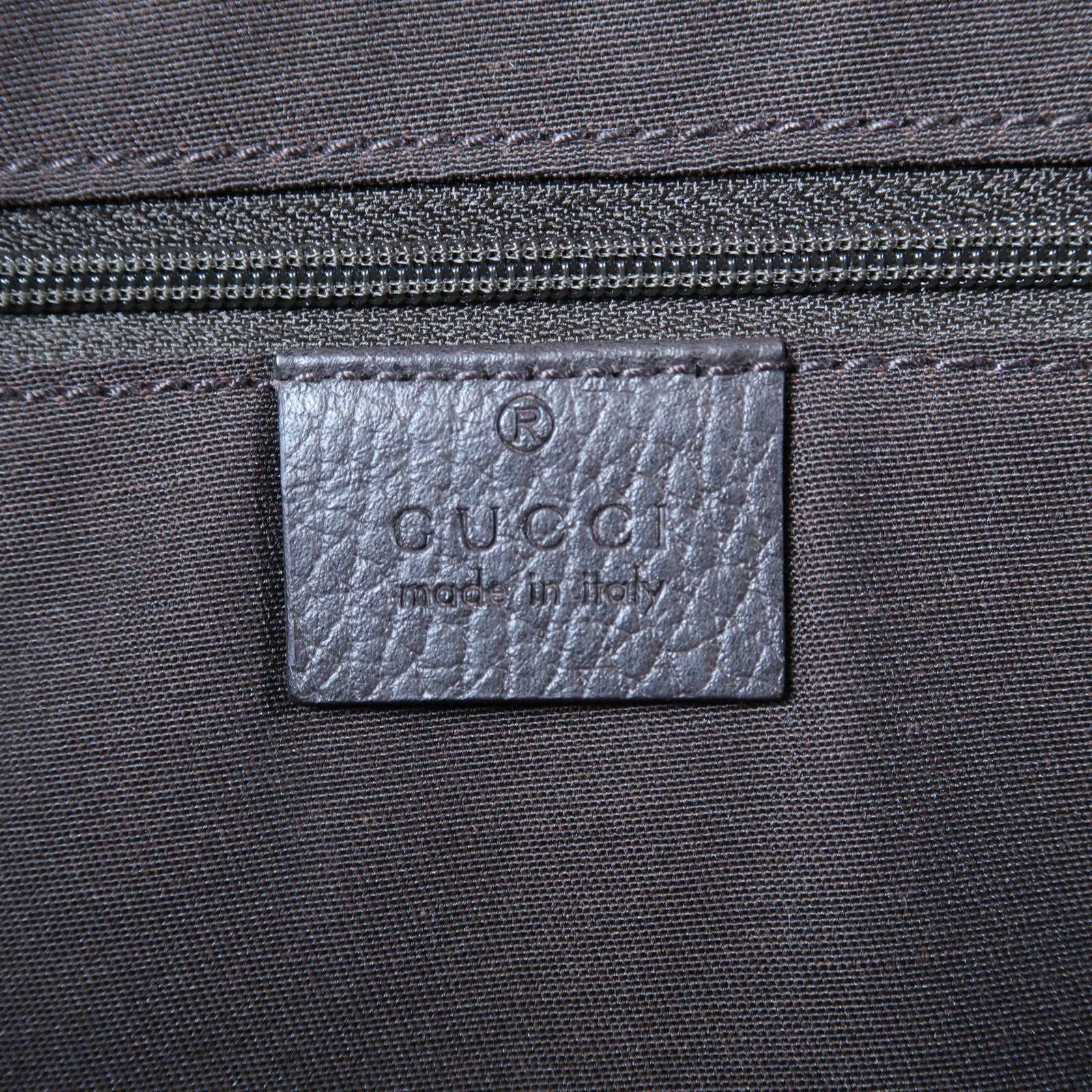 GUCCI 牛皮皮革Shoulder Tote Bag金扣肩背袋巧克力啡色