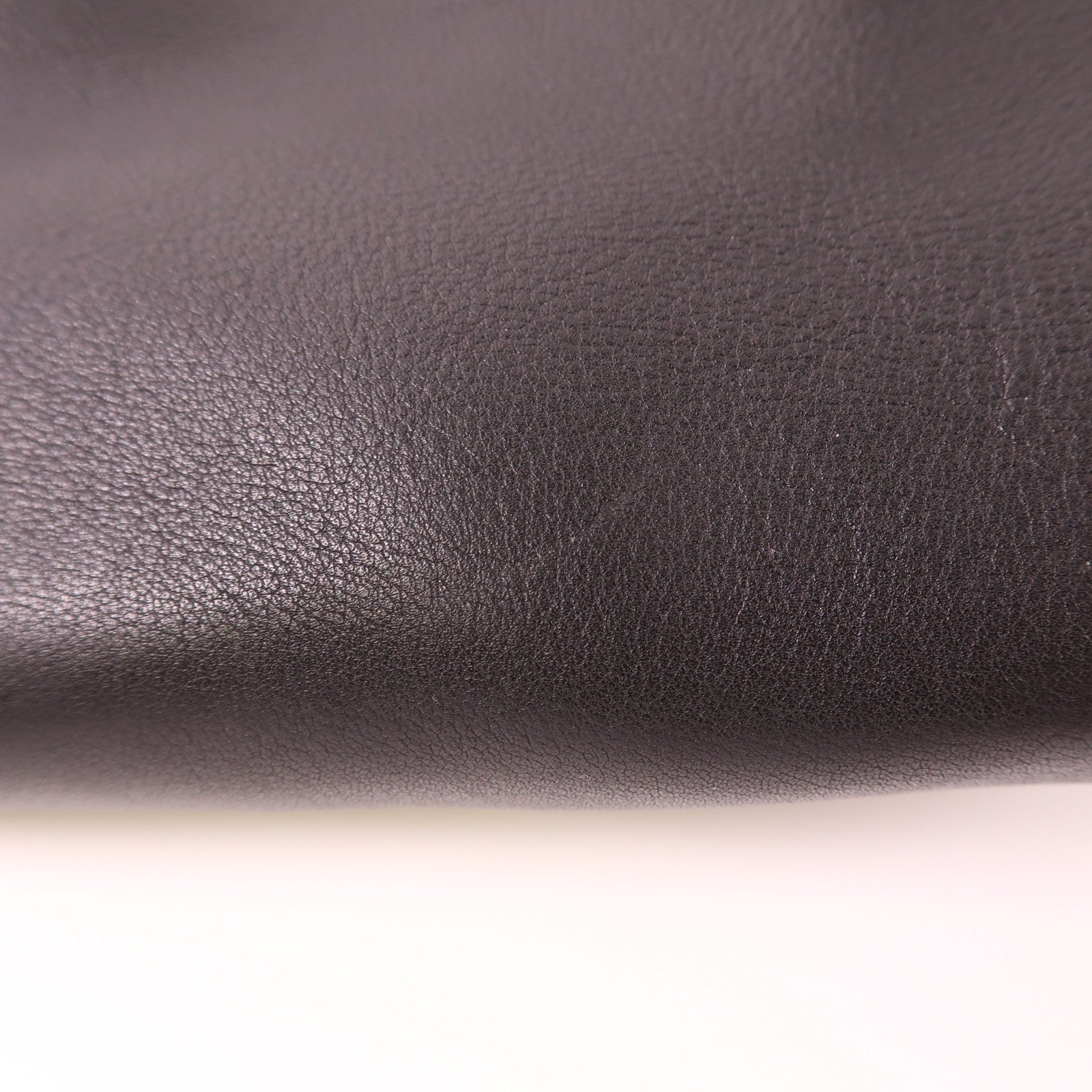 LOEWE SHW Shoulder Bag Calfskin Leather Black